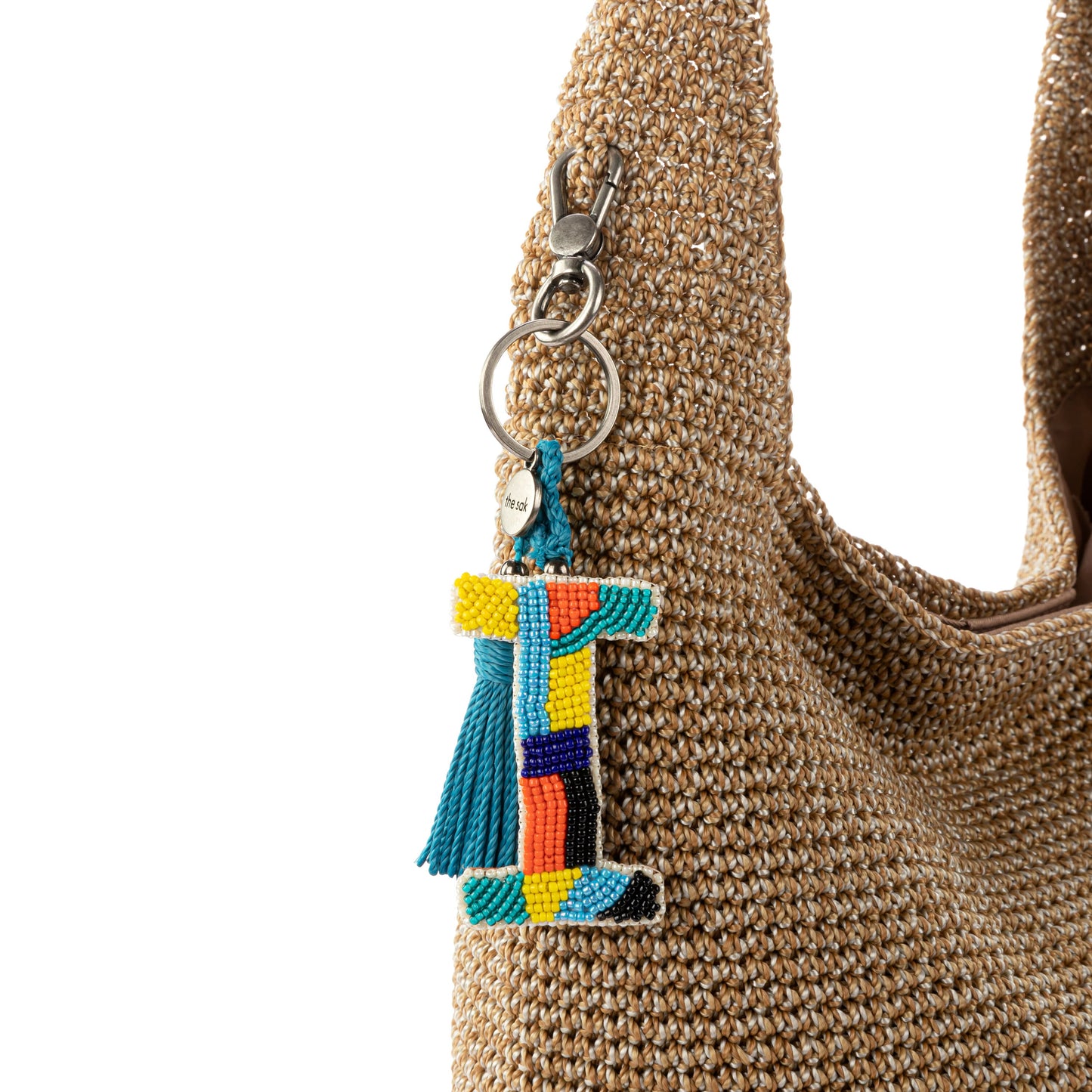 The Sak Yarnicharmz Letter Dangle Crochet - |I|