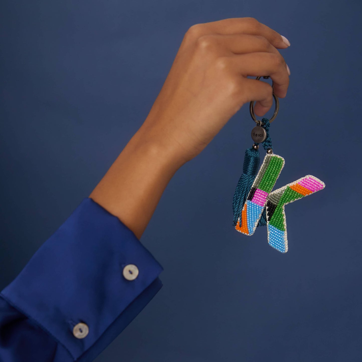 The Sak Yarnicharmz Letter Dangle Crochet - |K|