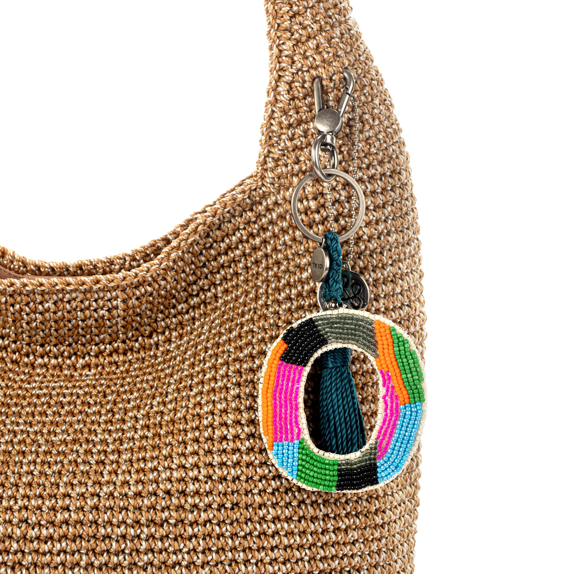 The Sak Yarnicharmz Letter Dangle Crochet - |O|