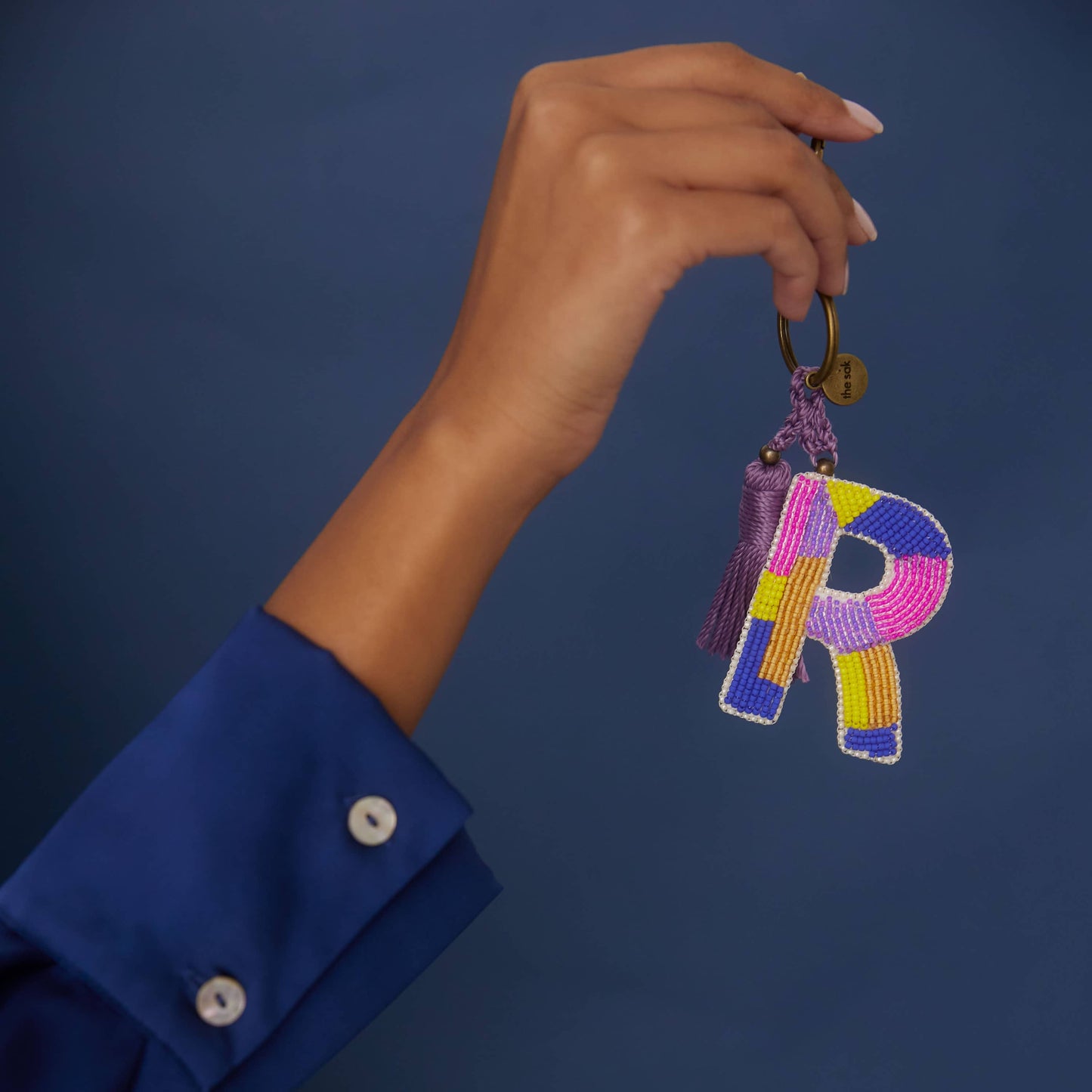 The Sak Yarnicharmz Letter Dangle Crochet - |R|