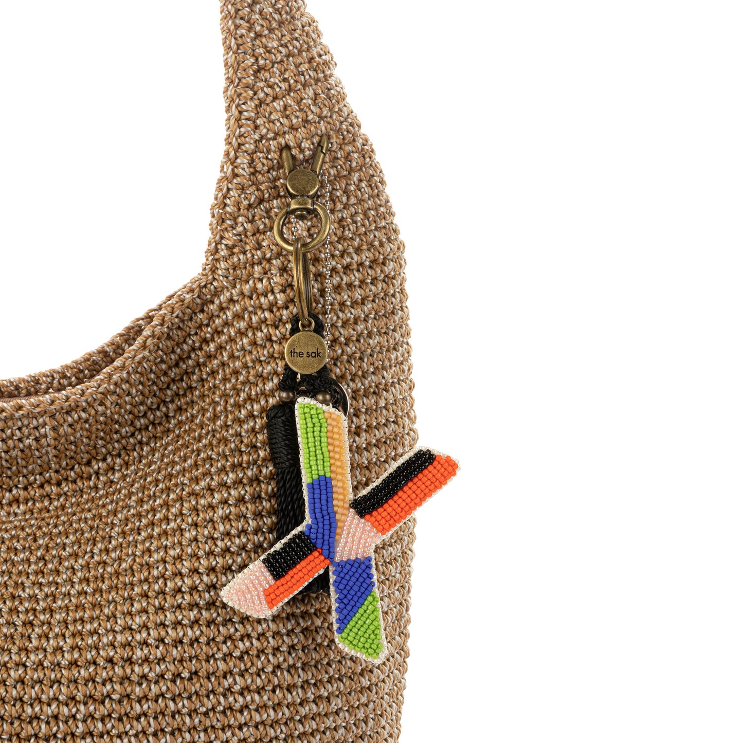 The Sak Yarnicharmz Letter Dangle Crochet - |X|