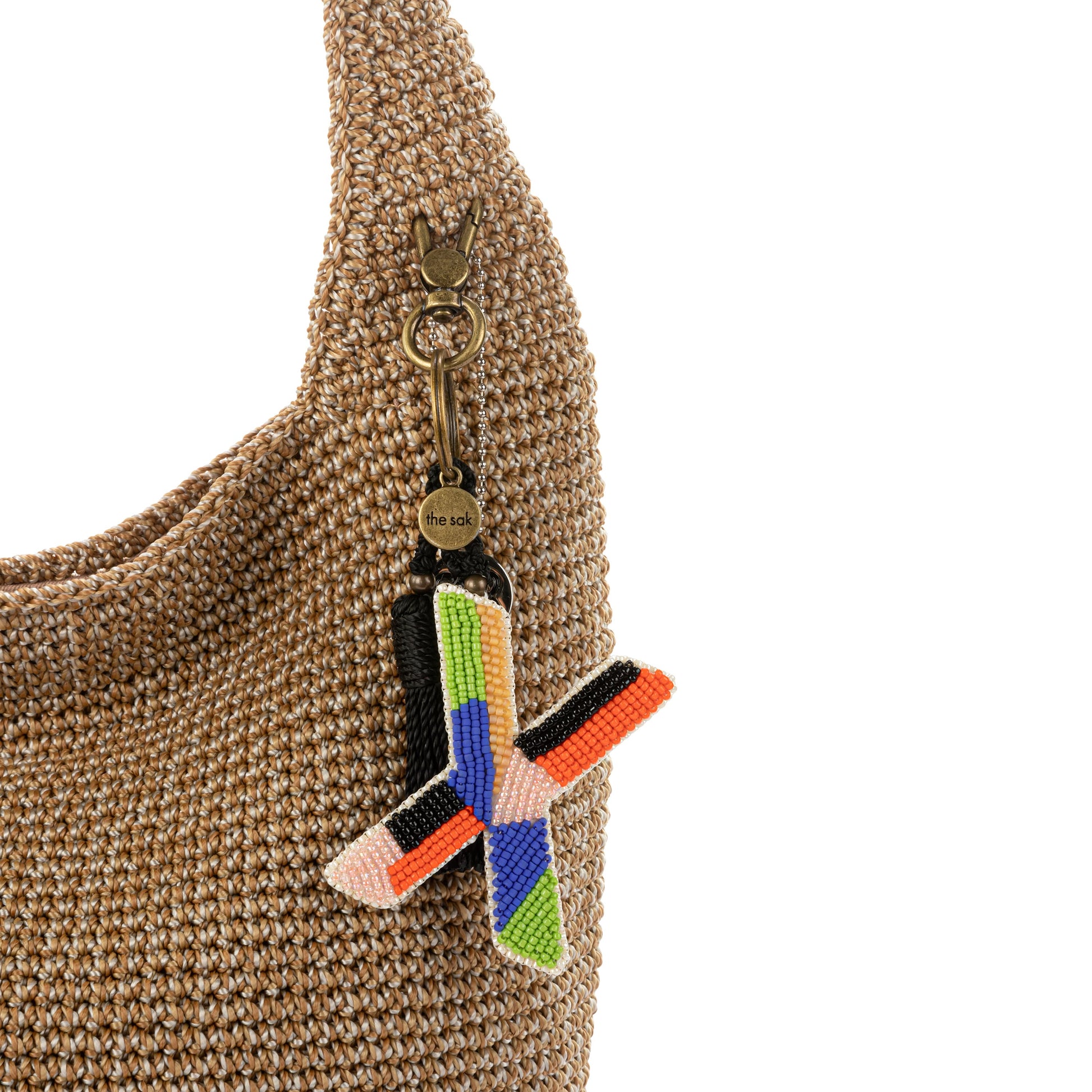 The Sak Yarnicharmz Letter Dangle Crochet - |X|