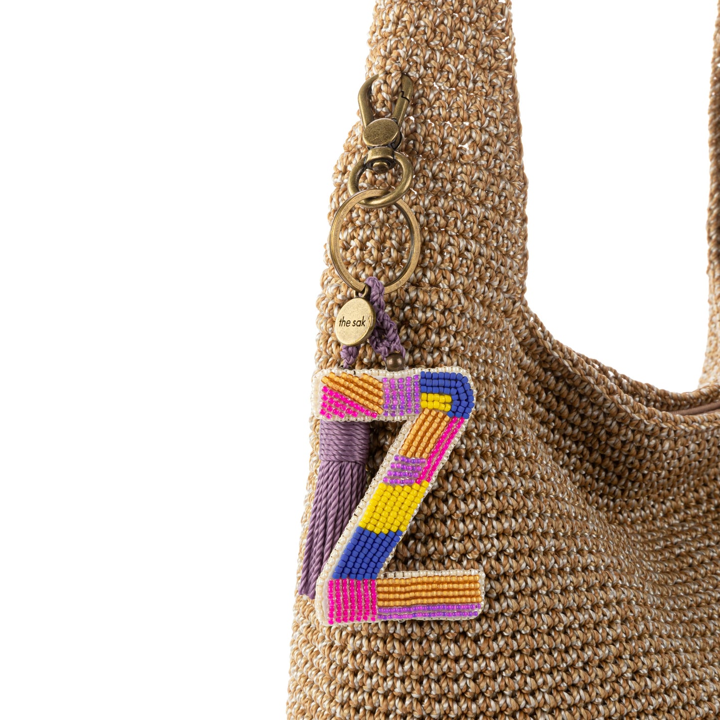 The Sak Yarnicharmz Letter Dangle Crochet - |Z|