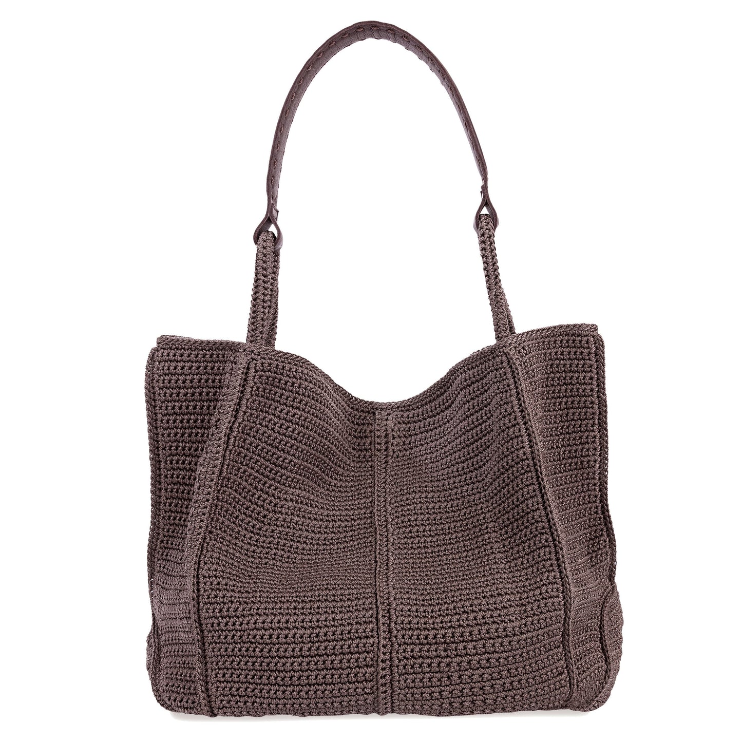 The Sak Los Feliz Slouchy Large Tote Crochet - |Mushroom|