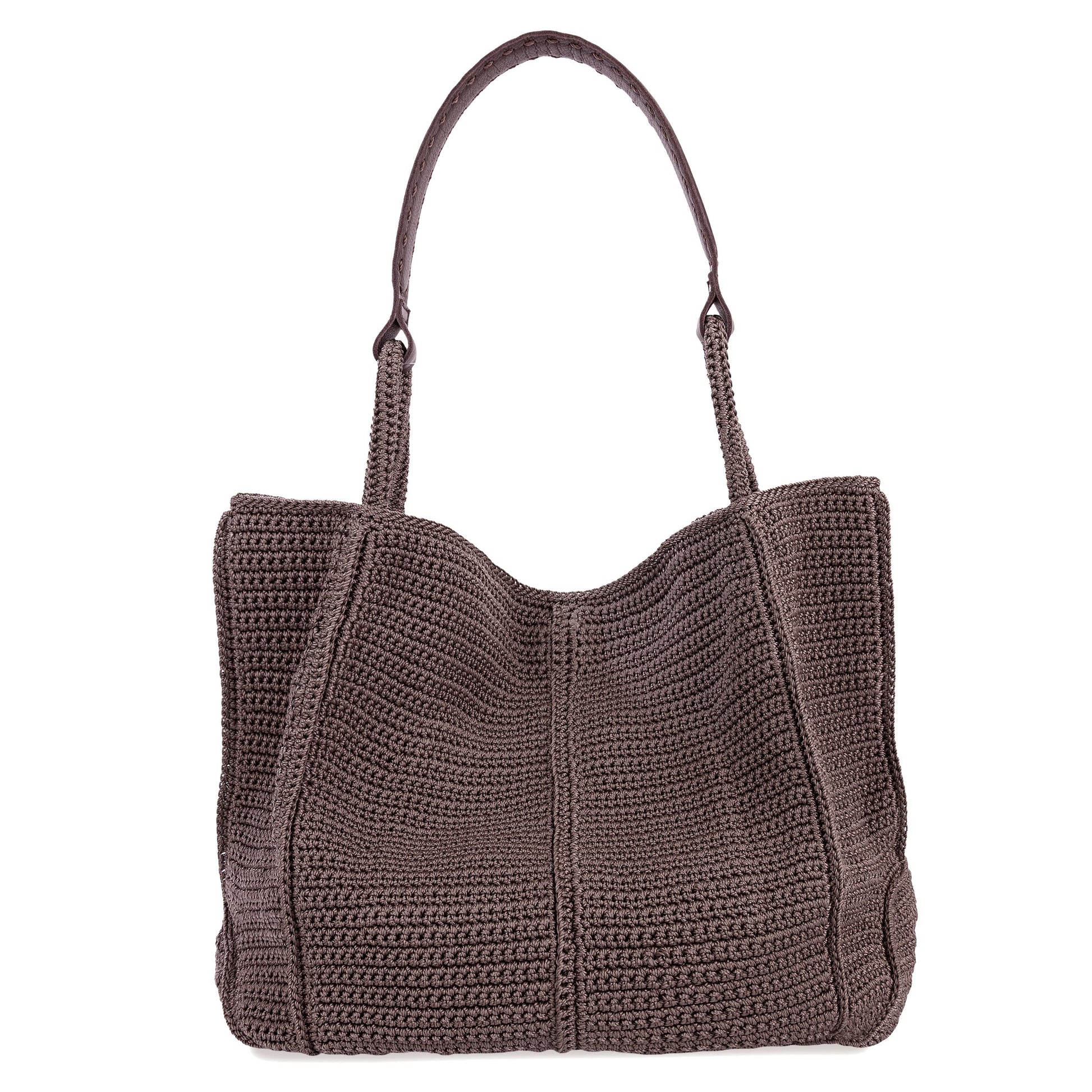 The Sak Los Feliz Slouchy Large Tote Crochet - |Mushroom|