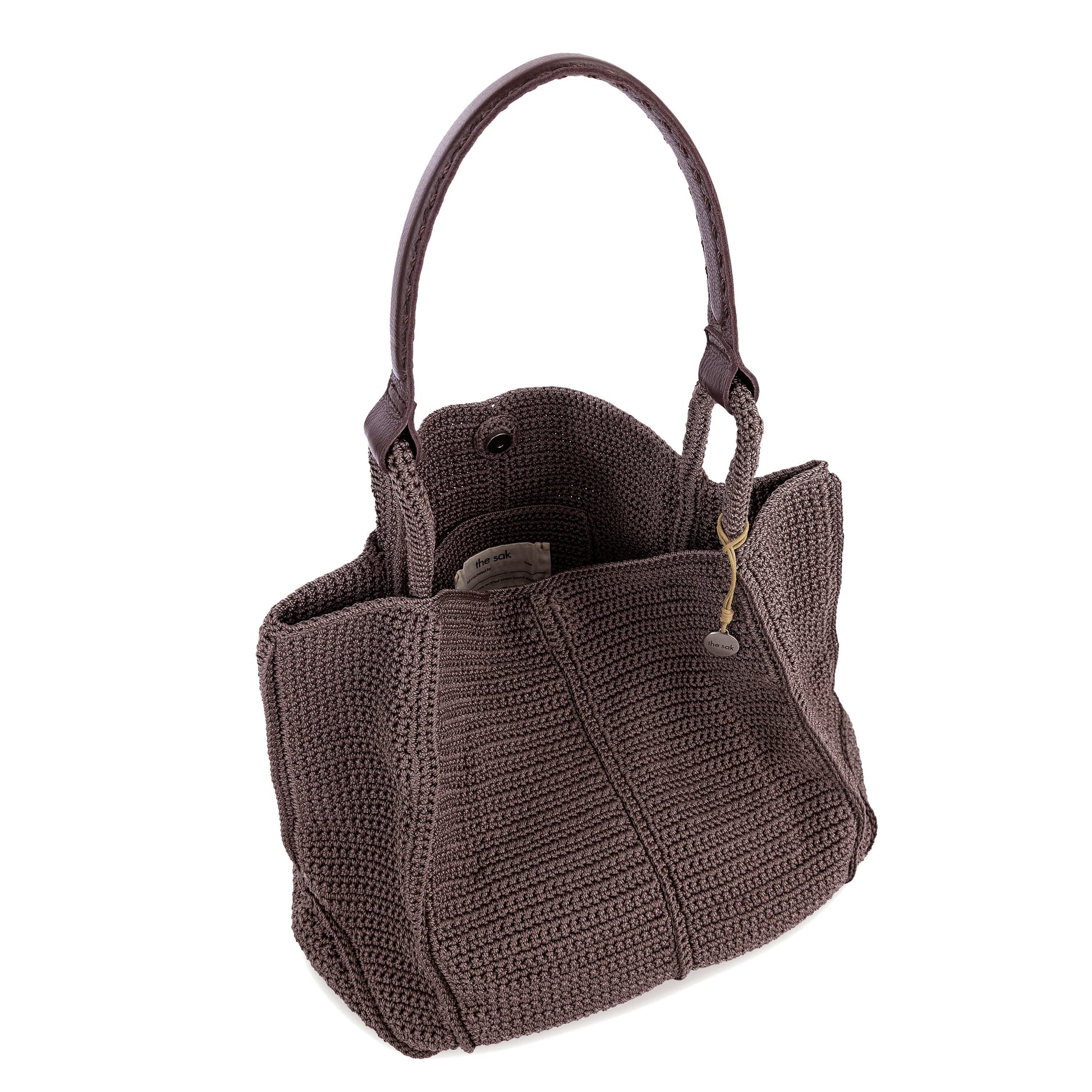 The Sak Los Feliz Slouchy Large Tote Crochet - |Mushroom|