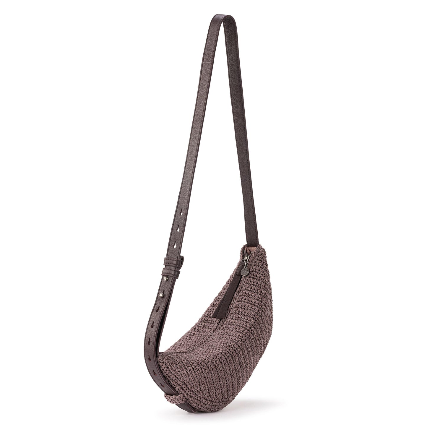 The Sak Tess Sling Bag Crochet - |Mushroom|