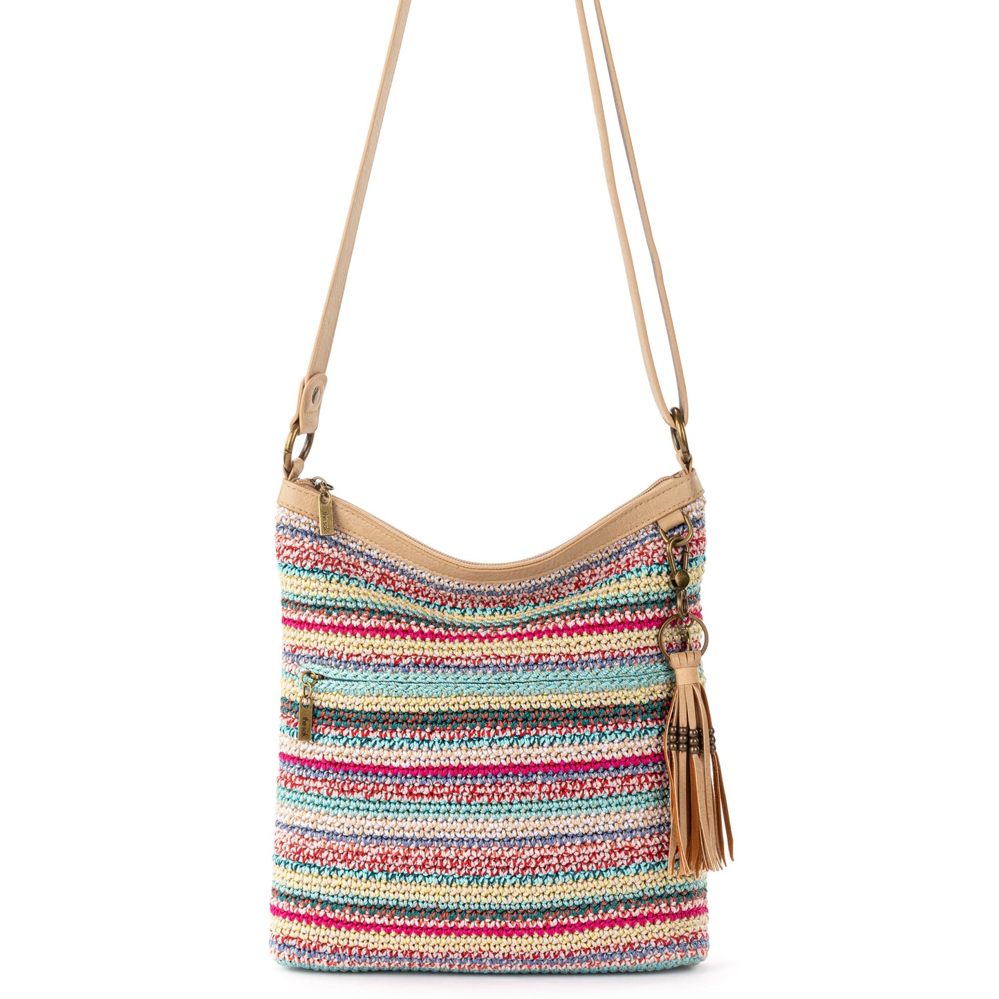 The Sak Lucia Crossbody Crochet - |Eden Stripe|