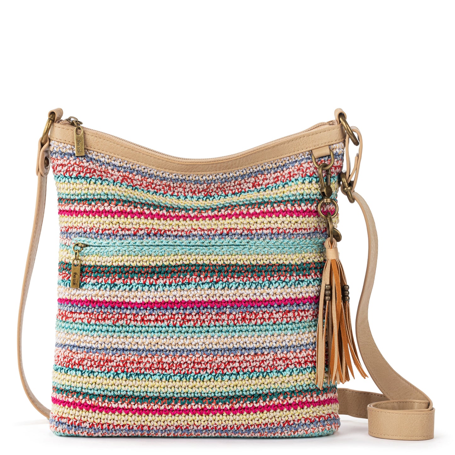 The Sak Lucia Crossbody Crochet - |Eden Stripe|