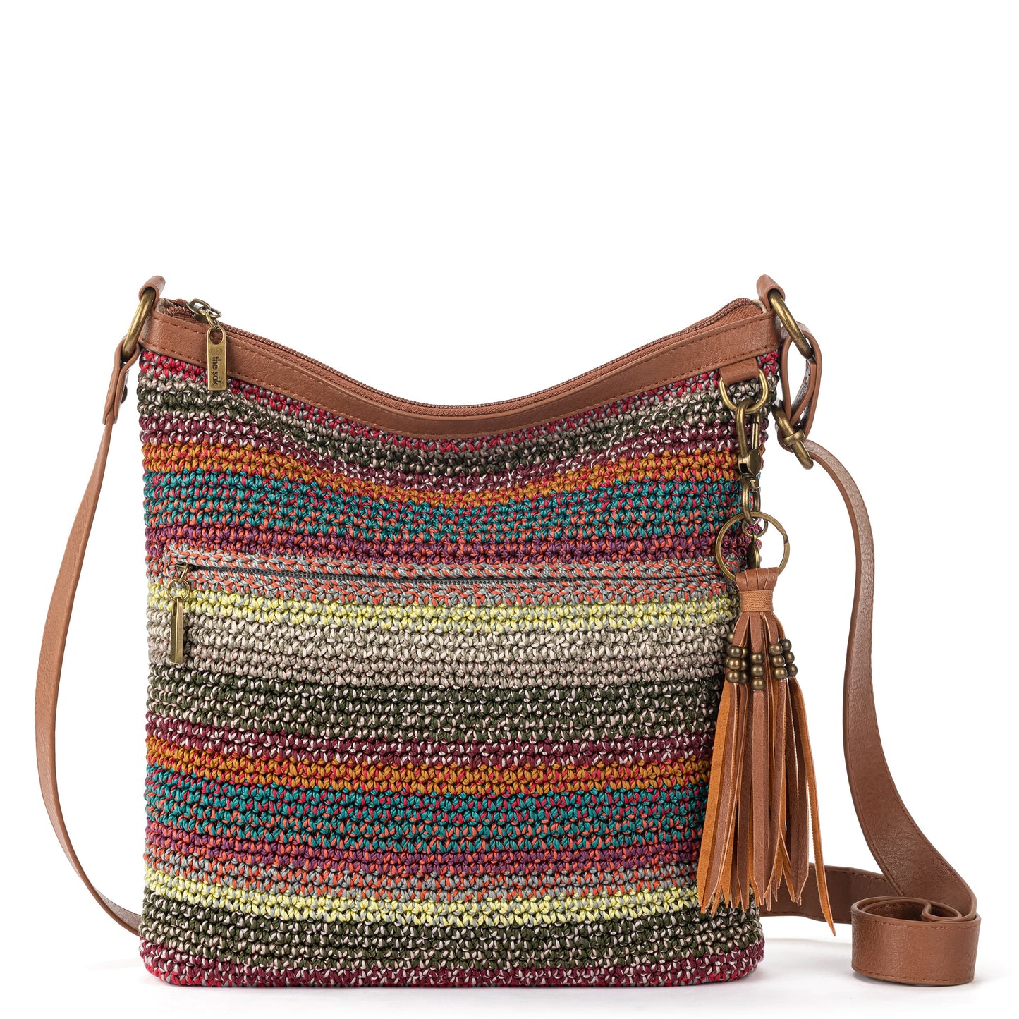 The Sak Lucia Crossbody Crochet - |Sunset Stripe|