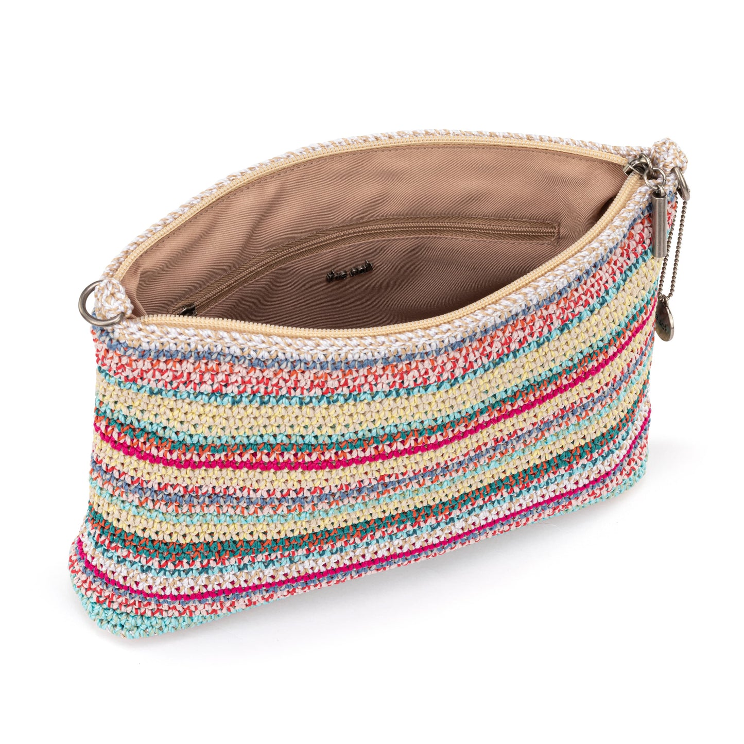 The Sak Lumi Crossbody Crochet - |Eden Stripe|