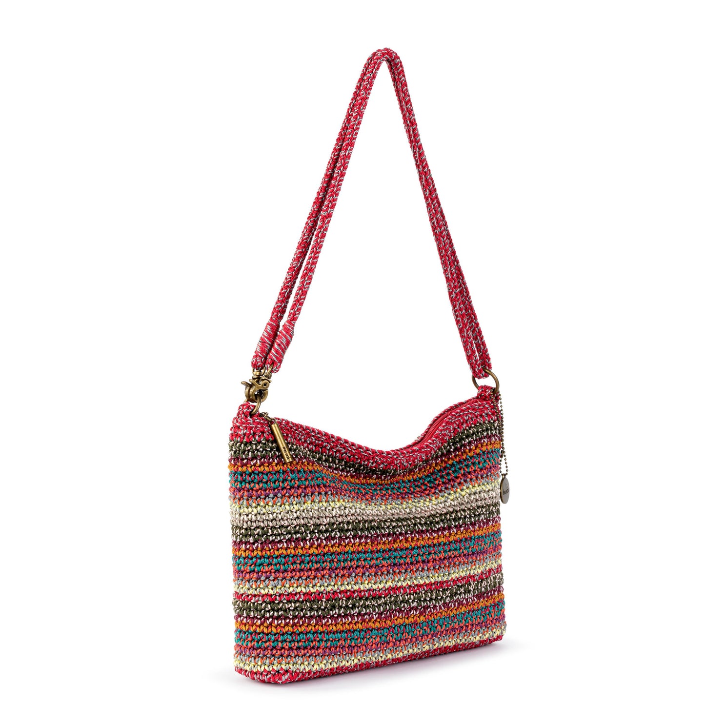 The Sak Lumi Crossbody Crochet - |Sunset Stripe|