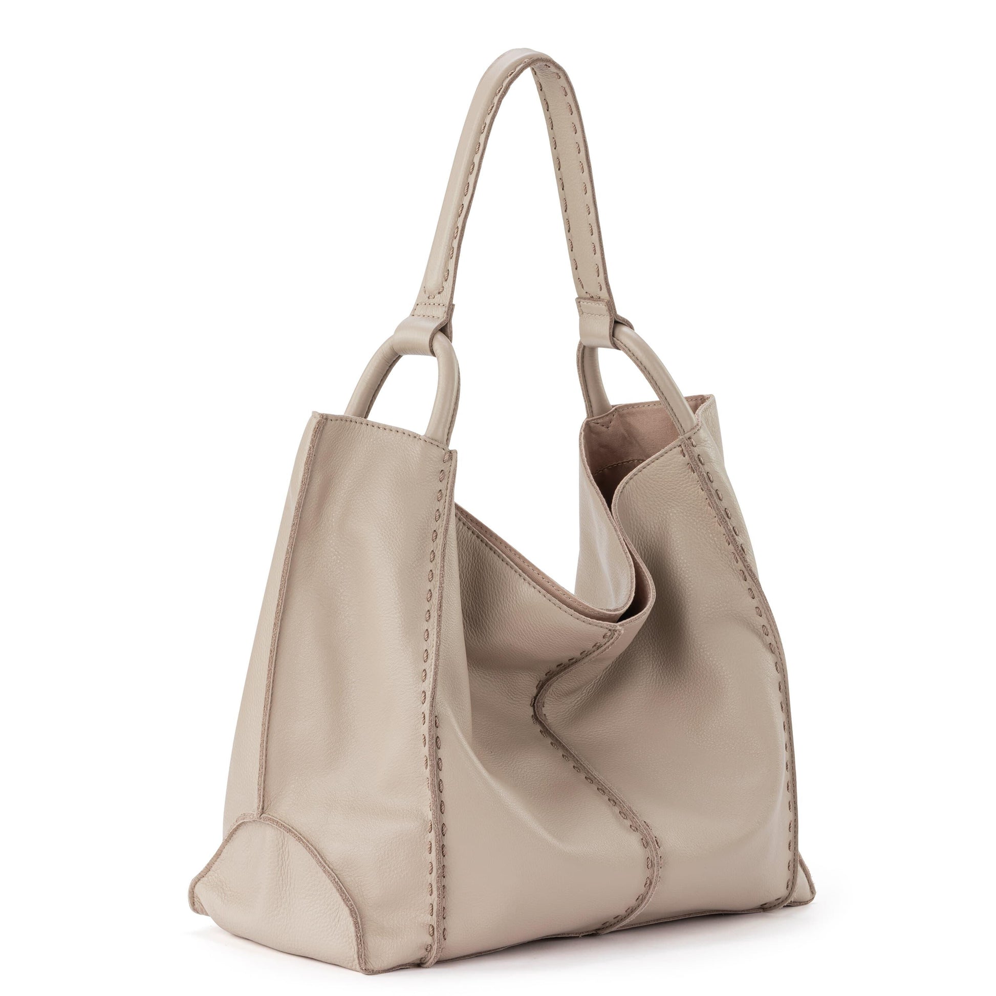 The Sak Los Feliz Slouchy Large Tote Leather - |Sand|