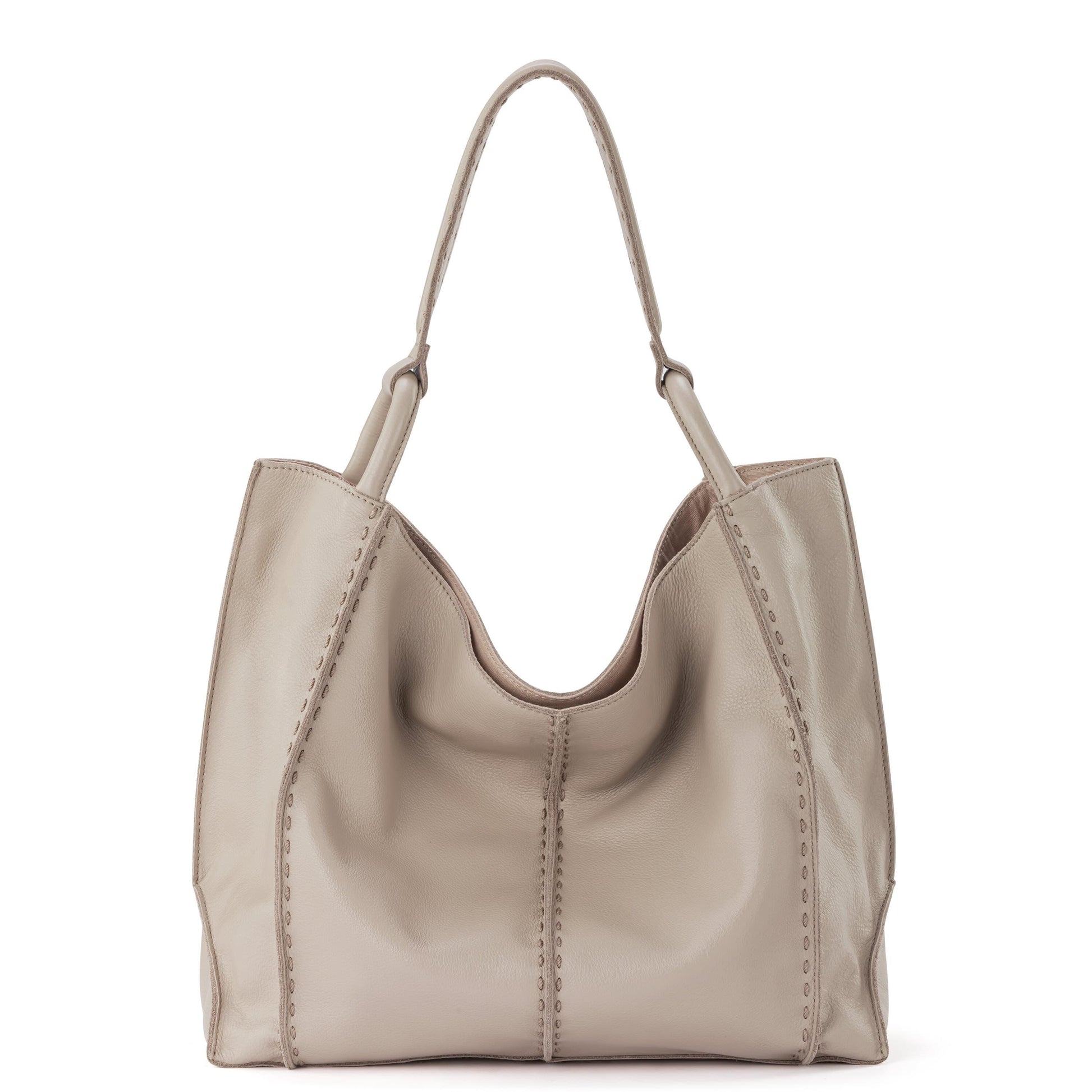 The Sak Los Feliz Slouchy Large Tote Leather - |Sand|