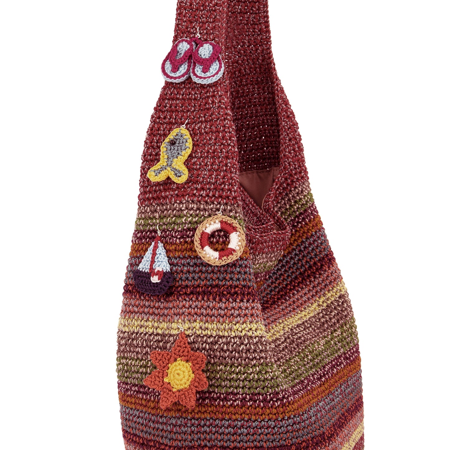 The Sak 120 Hobo Crochet - |Sunset Stripe|