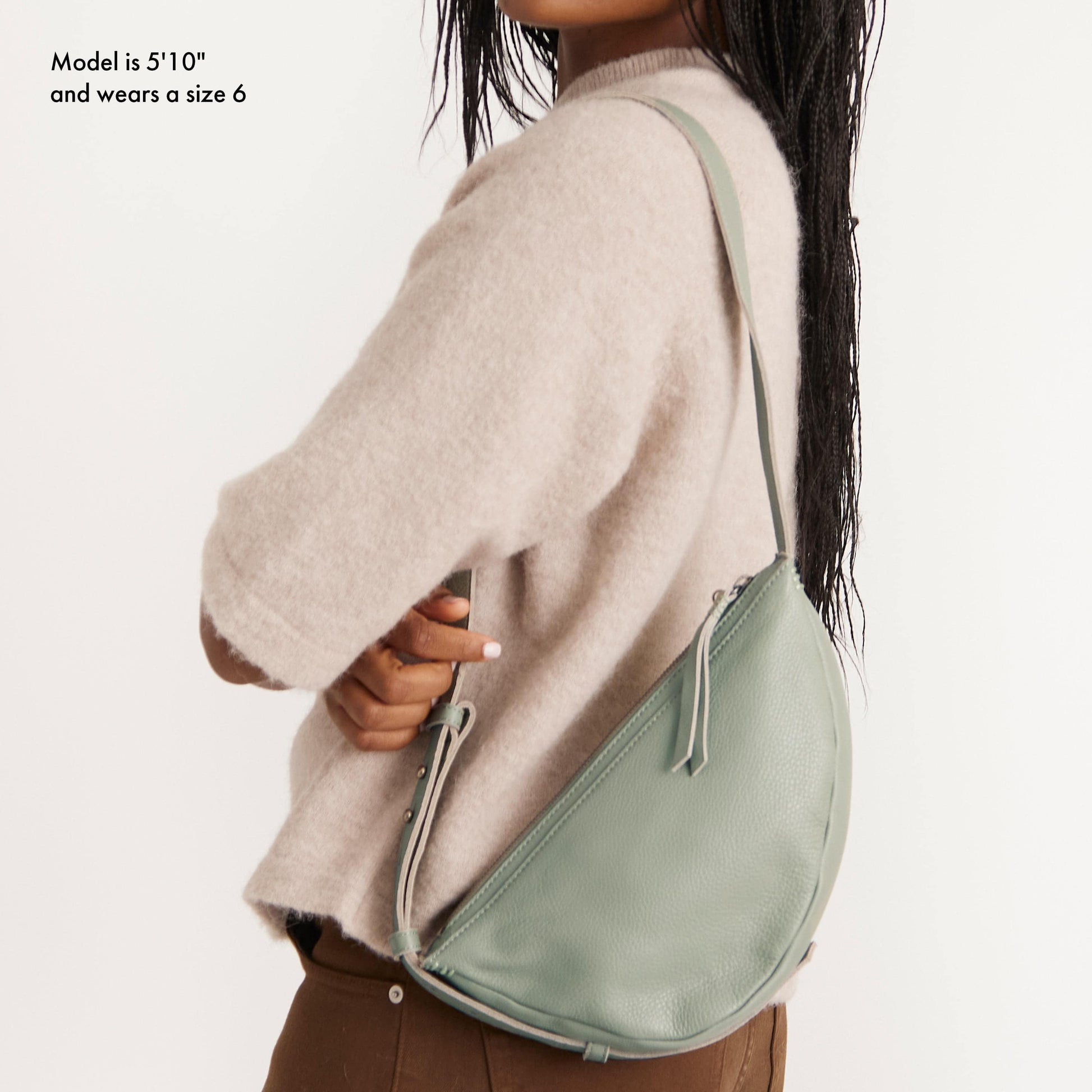 The Sak Tess Sling Bag Leather - |Meadow|