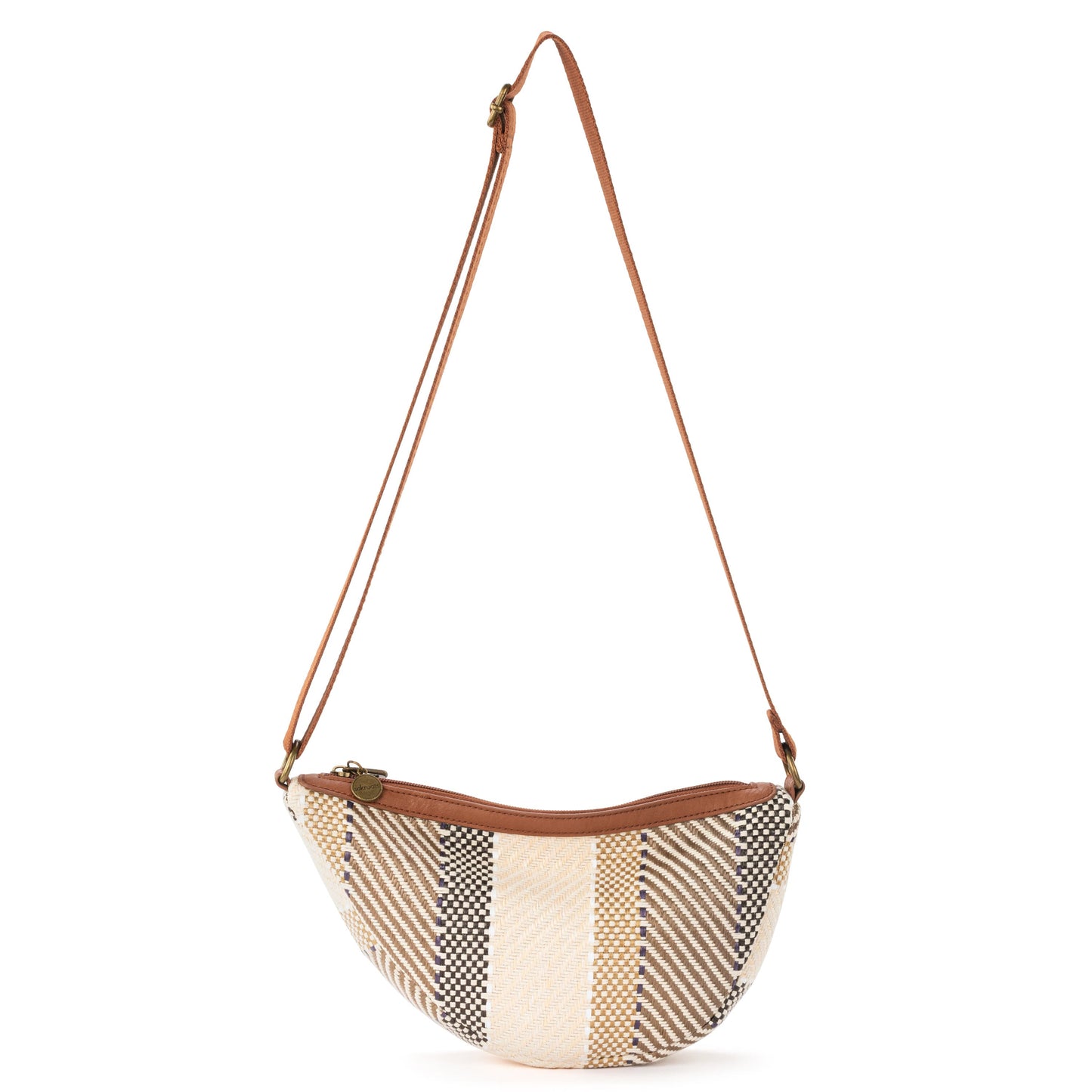 Sakroots Tess Sling Bag EcoTwill - |Tobacco Batik World Woven|