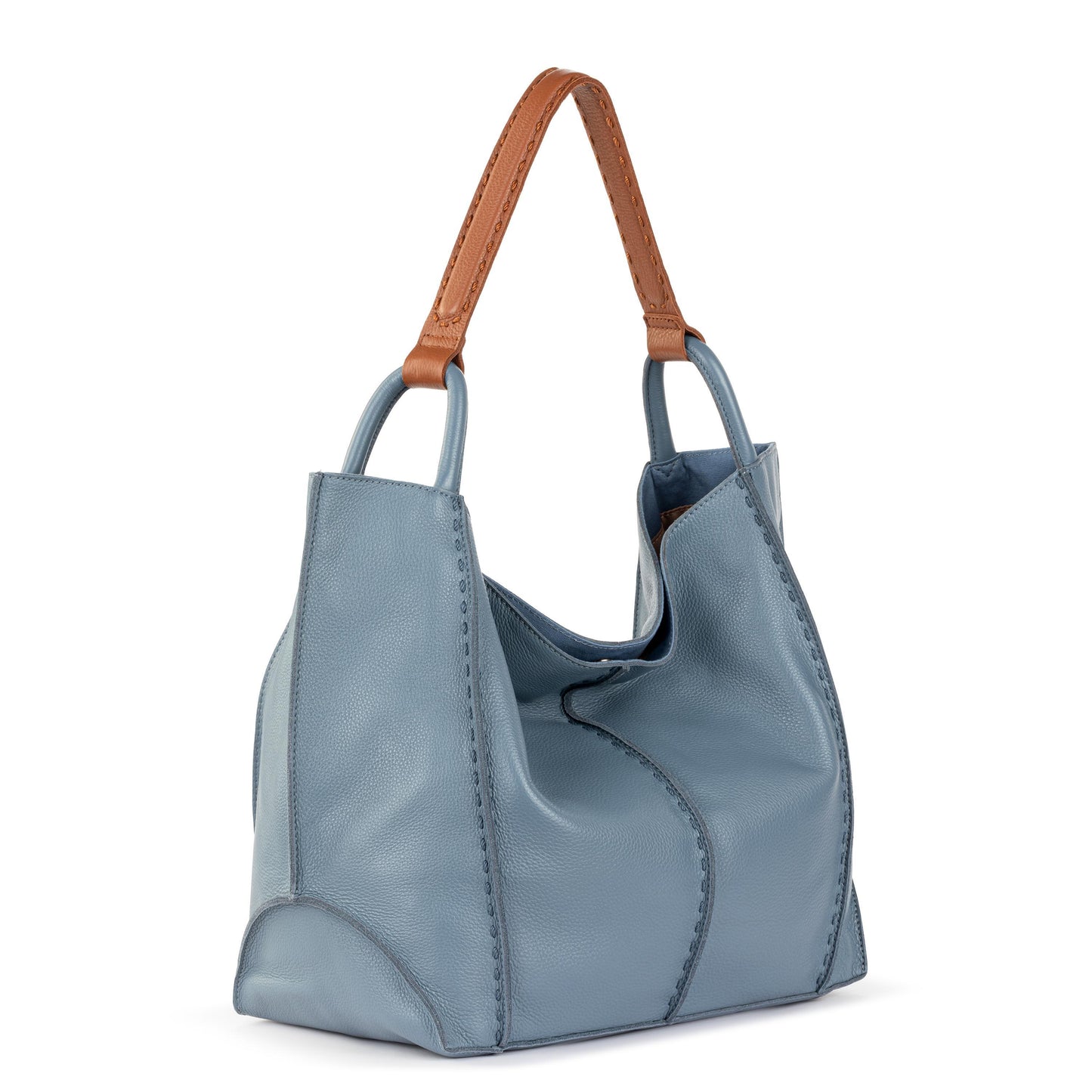 The Sak Los Feliz Slouchy Large Tote Leather - |Maritime Pebble|