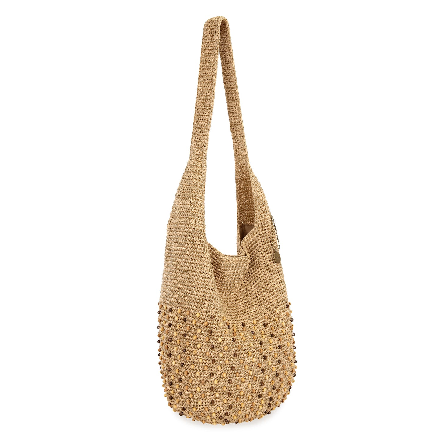 The Sak 120 Hobo Crochet - |Bamboo Neutral Beads|