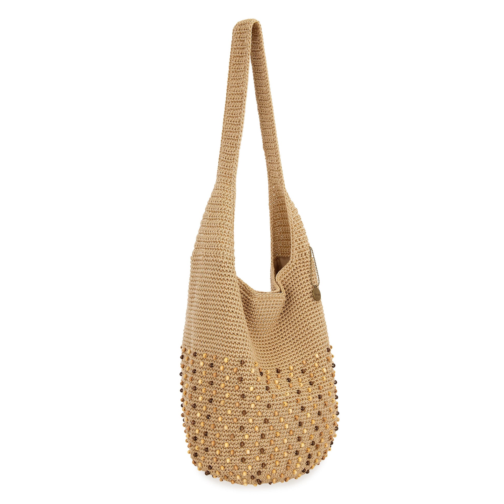 The Sak 120 Hobo Crochet - |Bamboo Neutral Beads|