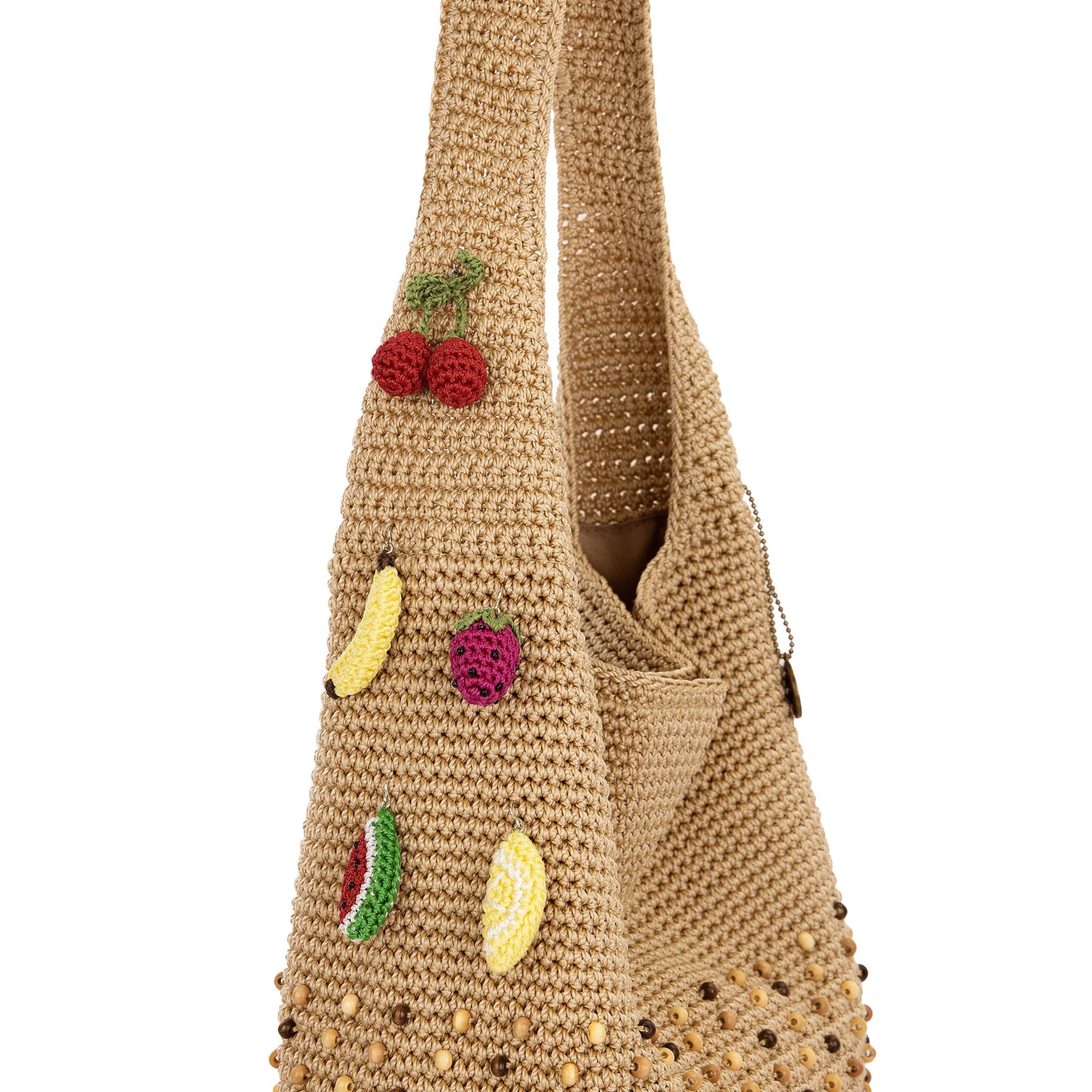 The Sak 120 Hobo Crochet - |Bamboo Neutral Beads|