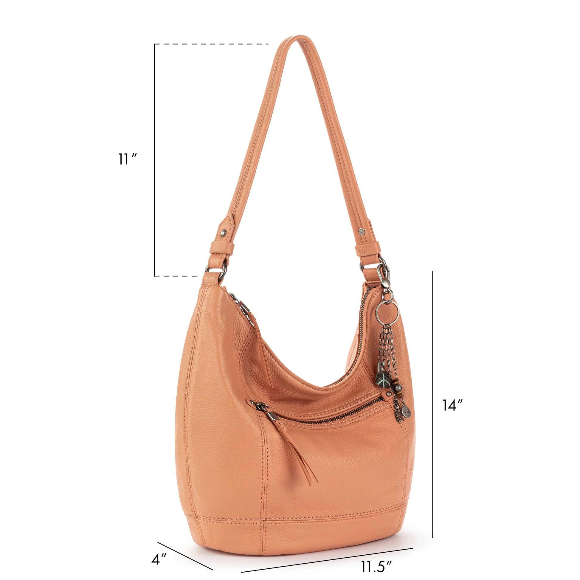The Sak Sequoia Hobo Leather - |Nectar|