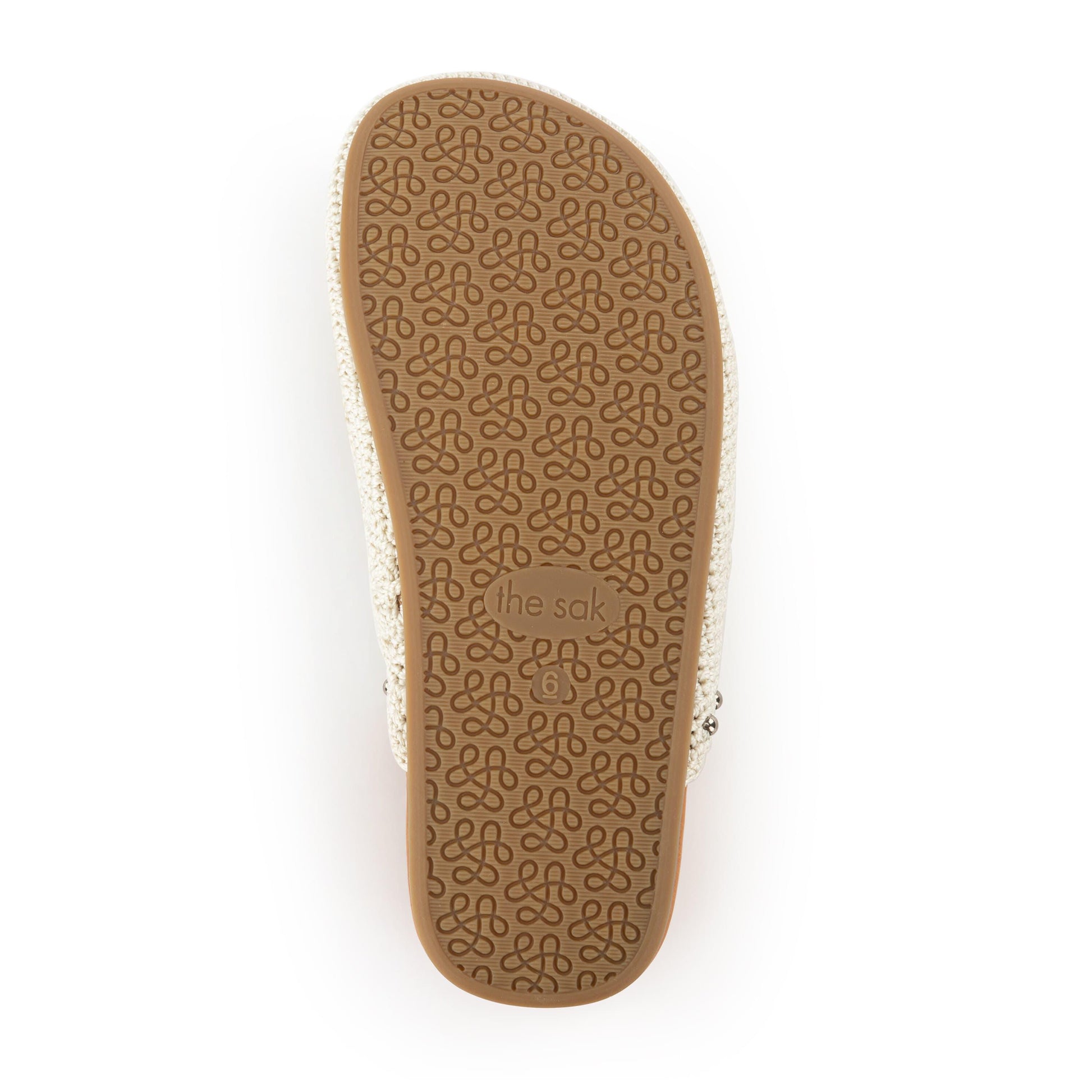 The Sak Bolinas Clog Crochet - |Natural Medallion|