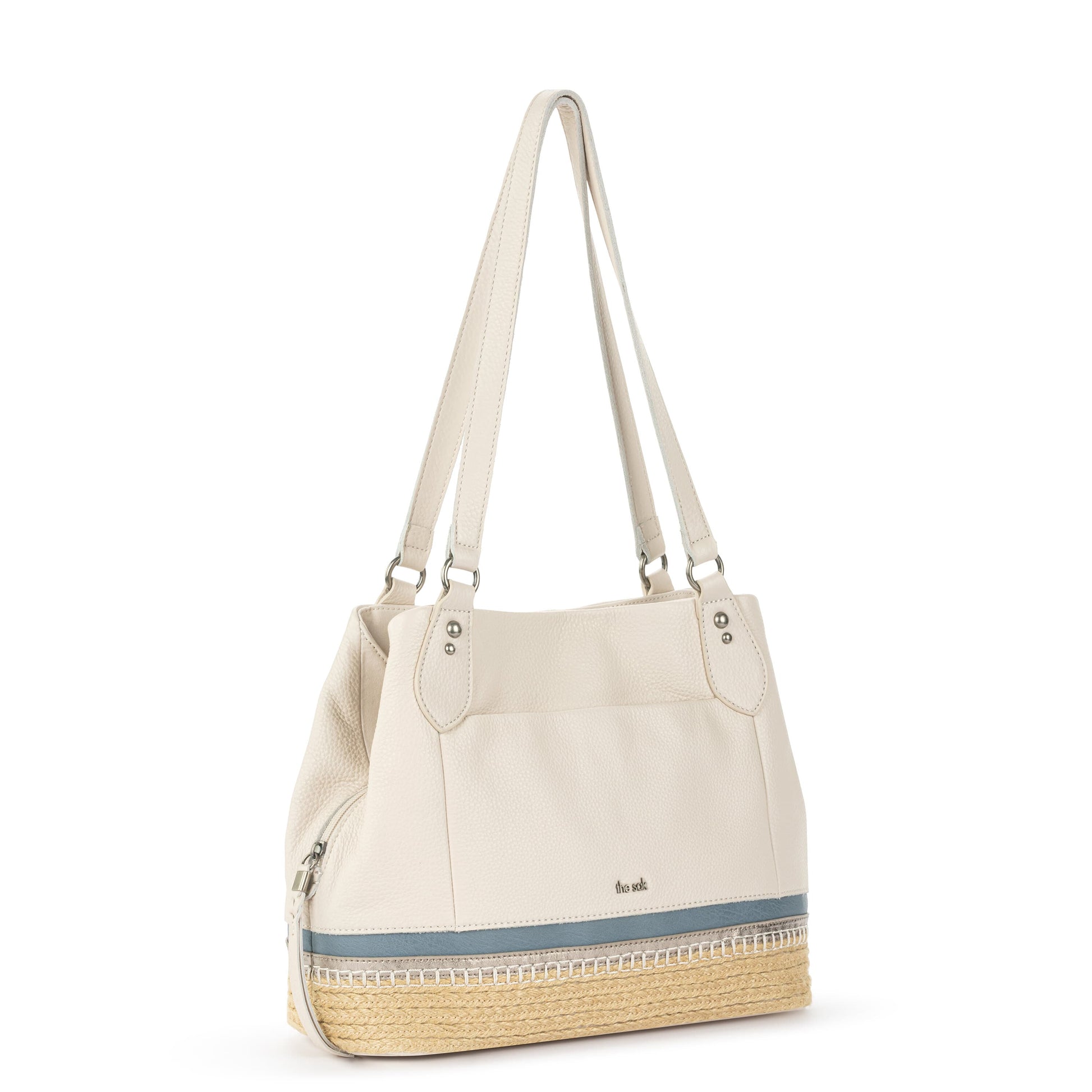 The Sak Melrose Satchel Leather - |Coastal Block Espadrille|