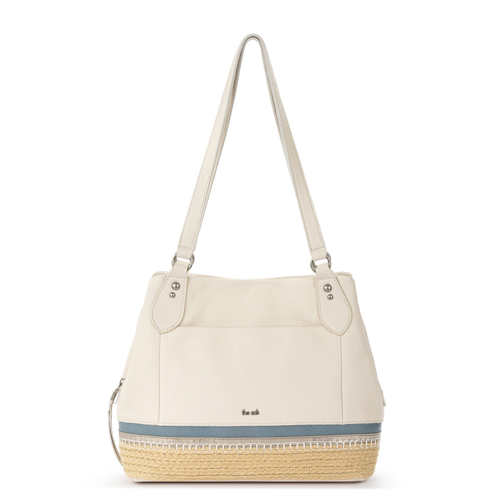 The Sak Melrose Satchel Leather - |Coastal Block Espadrille|