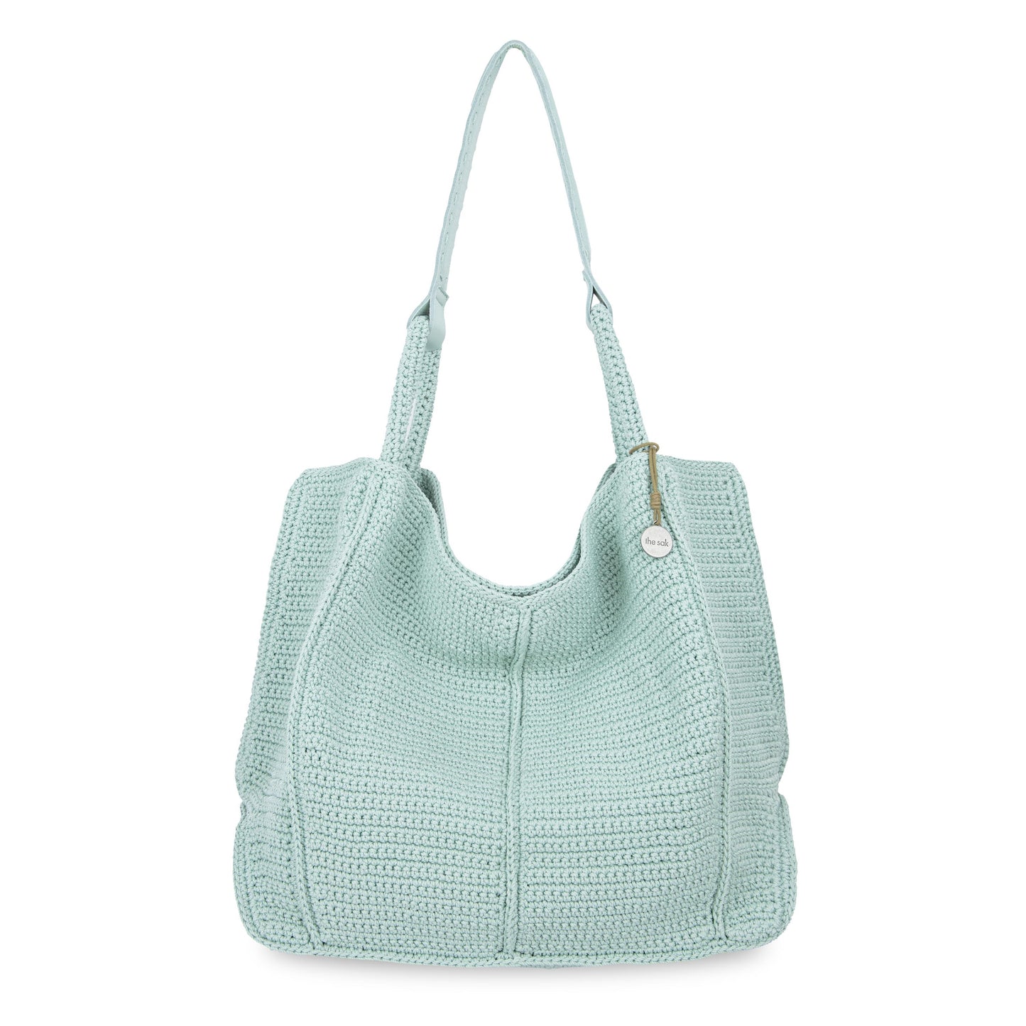 The Sak Los Feliz Slouchy Large Tote Crochet - |Aqua|