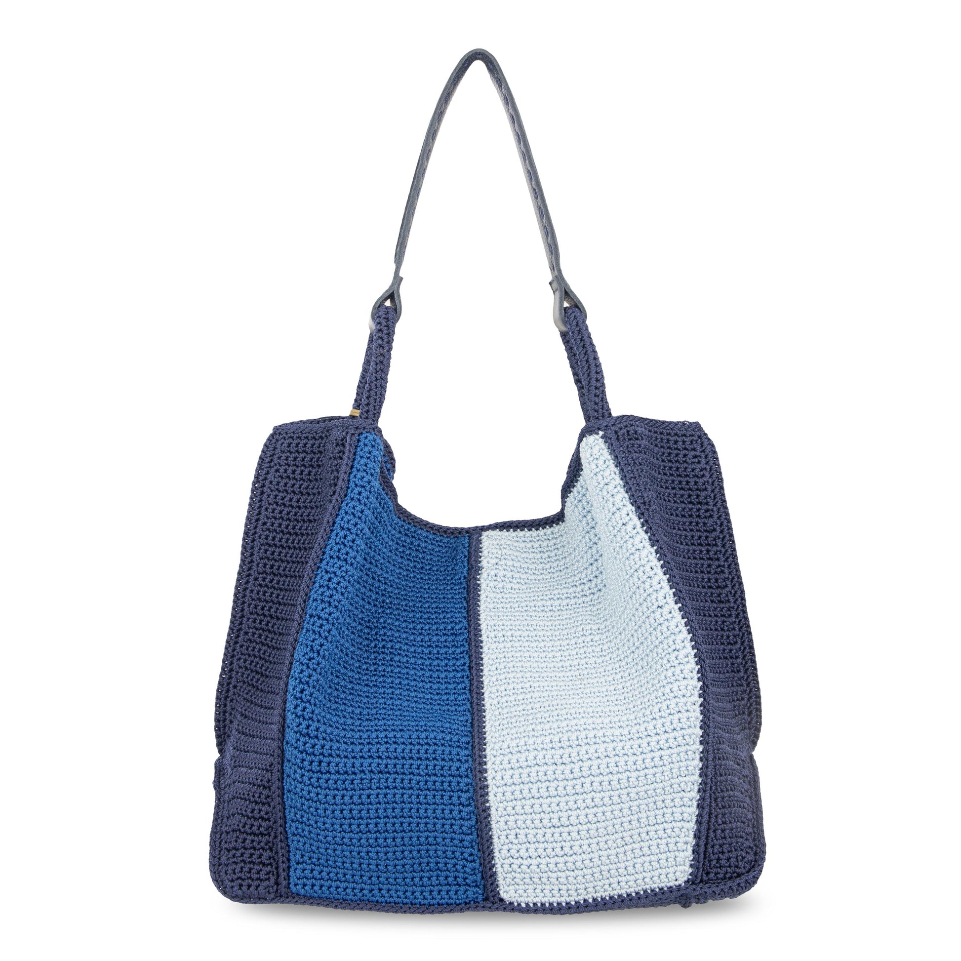 The Sak Los Feliz Slouchy Large Tote Crochet - |Ocean Block|