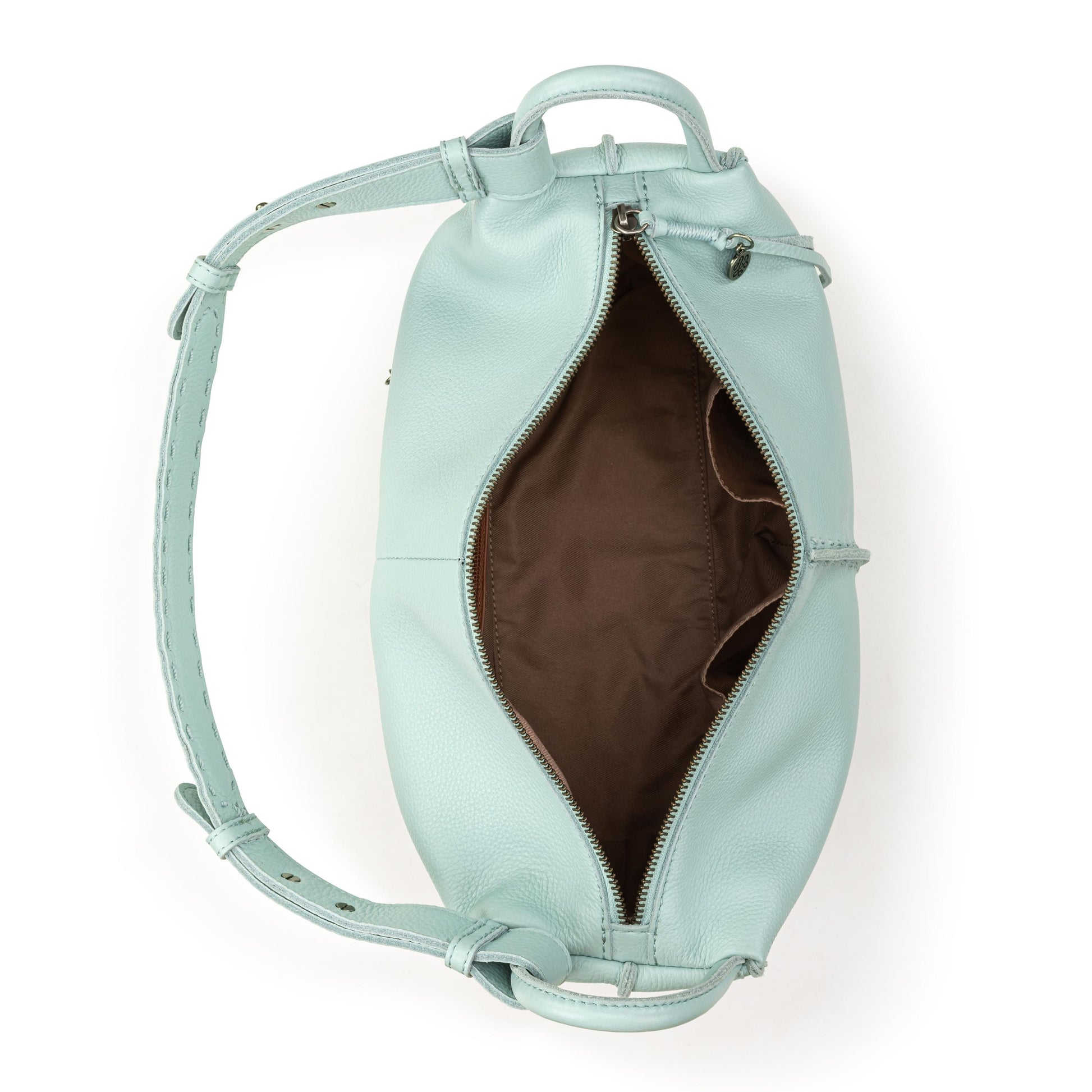 The Sak Los Feliz Slouchy Hobo Leather - |Aqua|