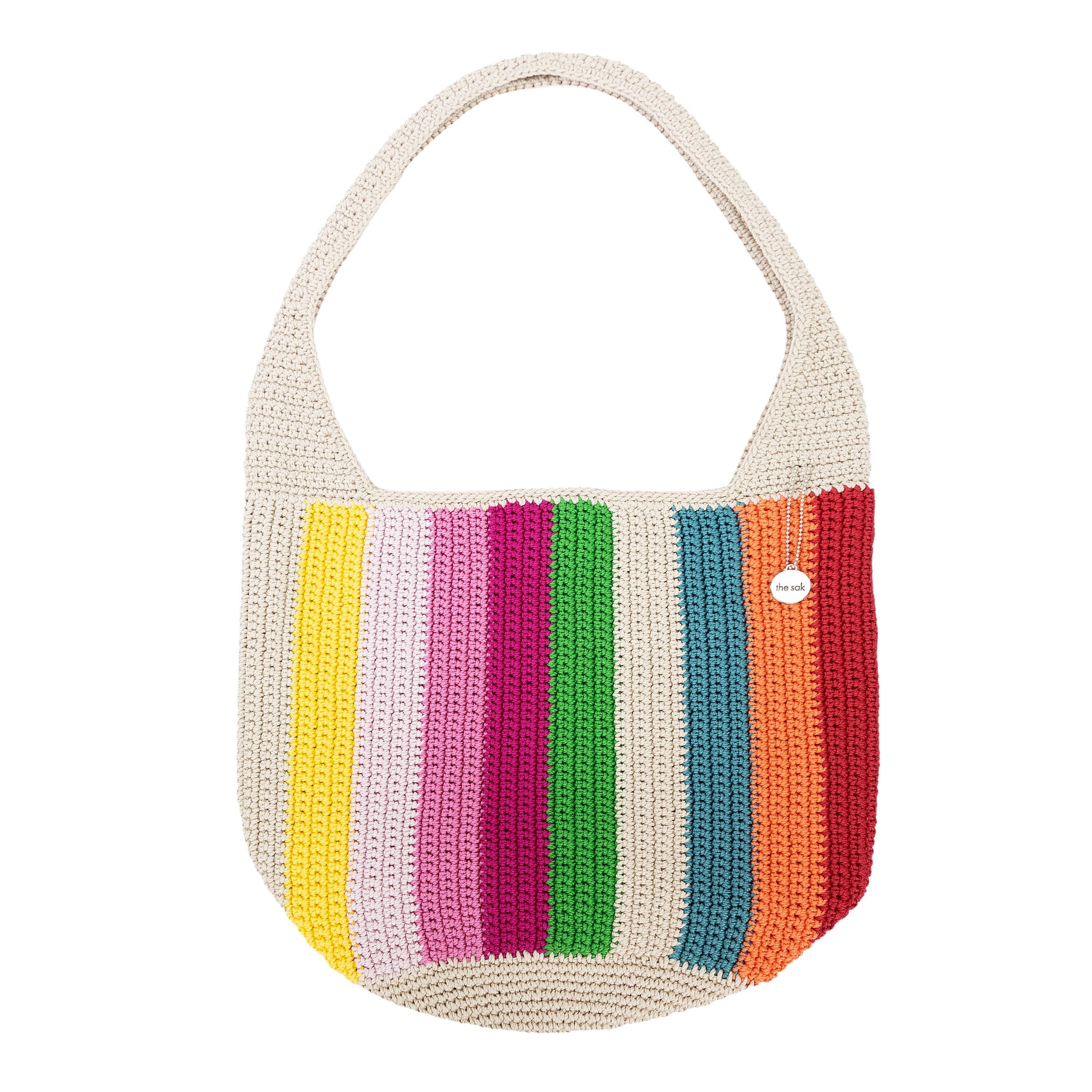 The Sak 120 Hobo Crochet - |Beach Stripe|