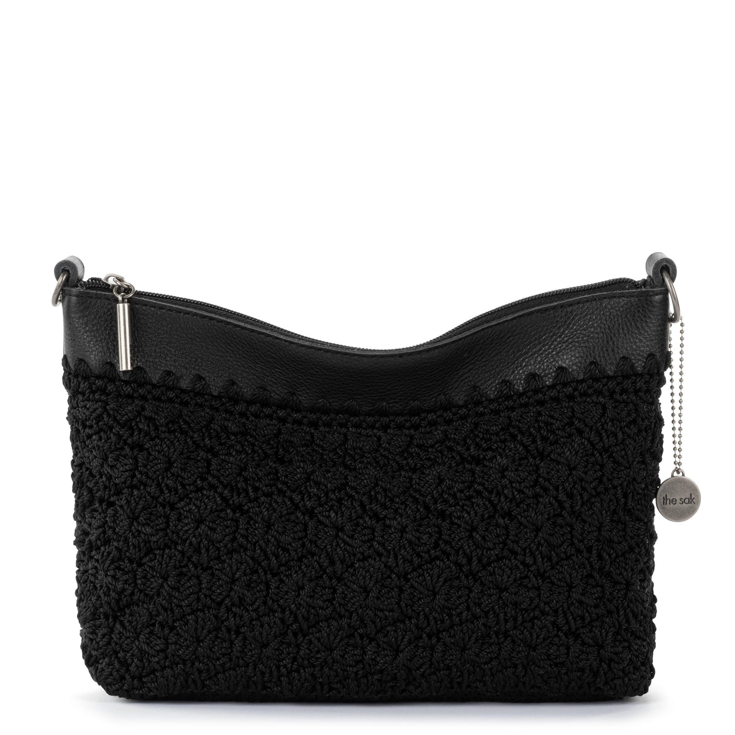 The Sak Lumi Crossbody Crochet - |Black Primrose|
