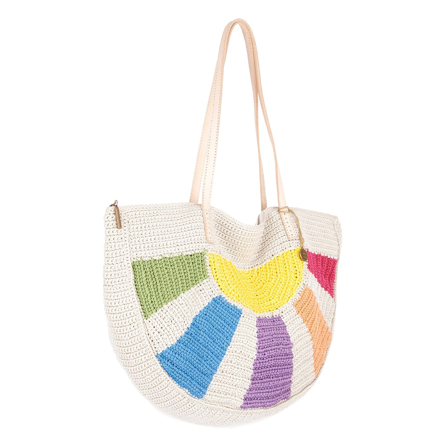 The Sak Faye Large Tote Crochet - |Multi Sunbeam|