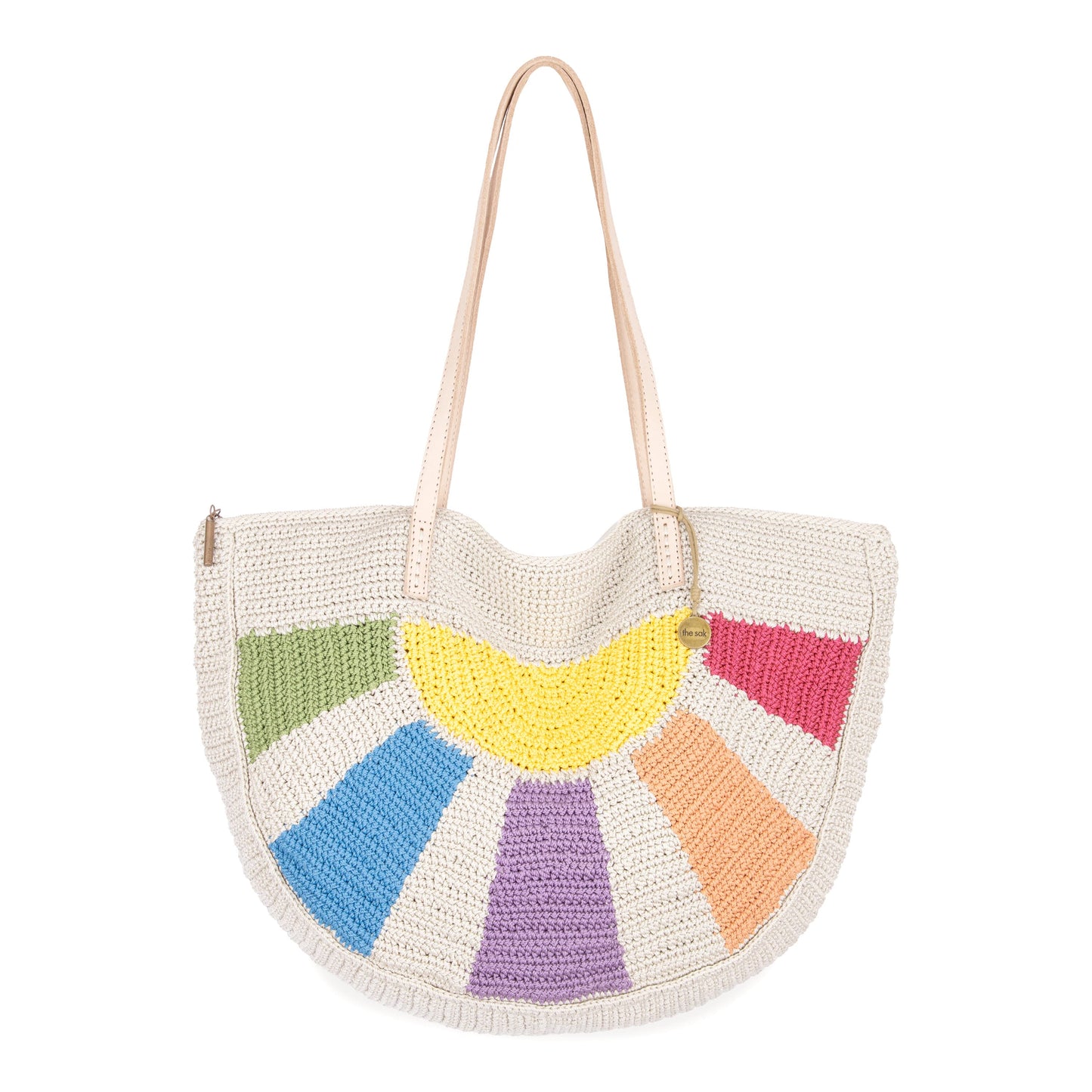 The Sak Faye Large Tote Crochet - |Multi Sunbeam|