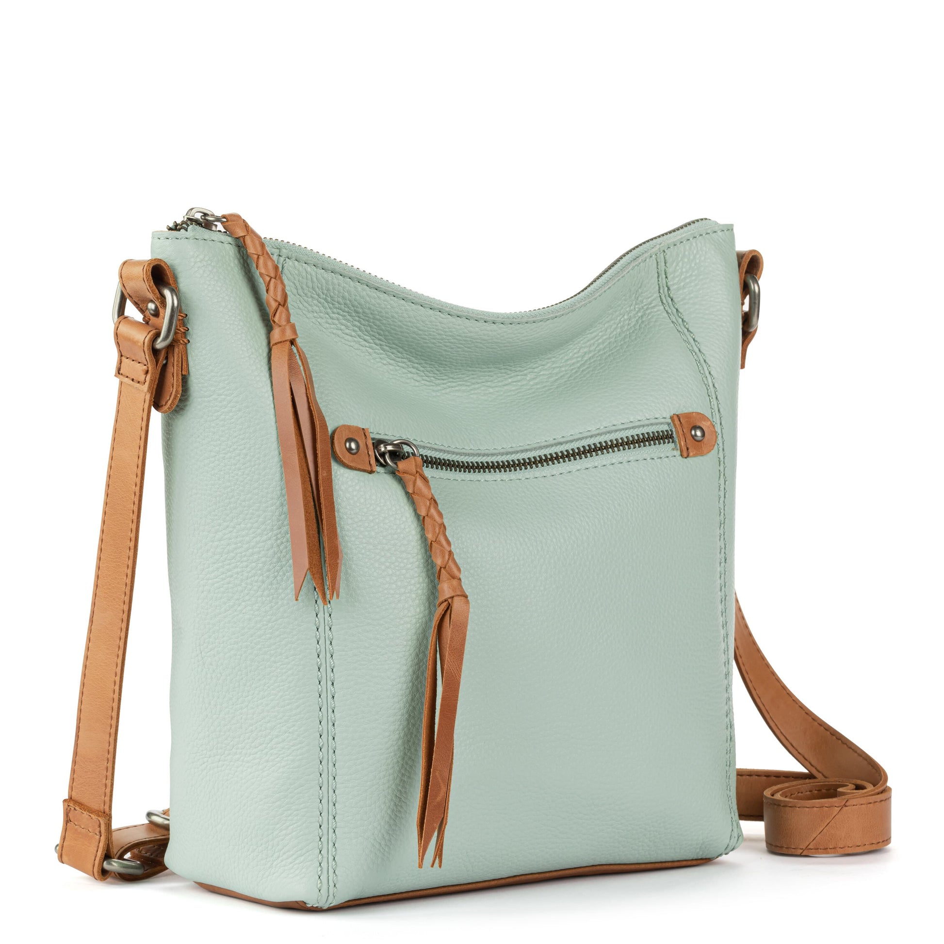 The Sak Ashland Crossbody Leather - |Aqua|