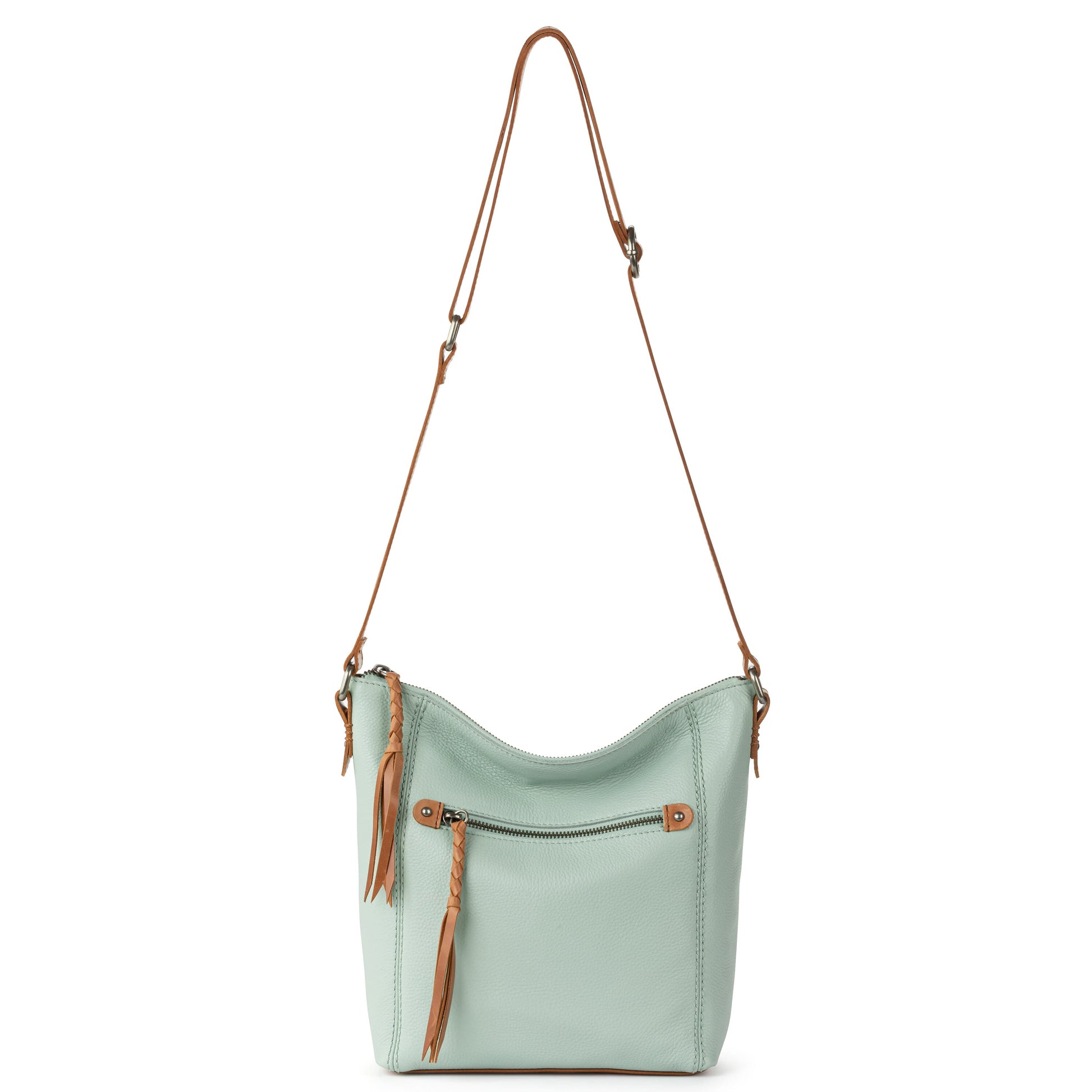 The Sak Ashland Crossbody Leather - |Aqua|