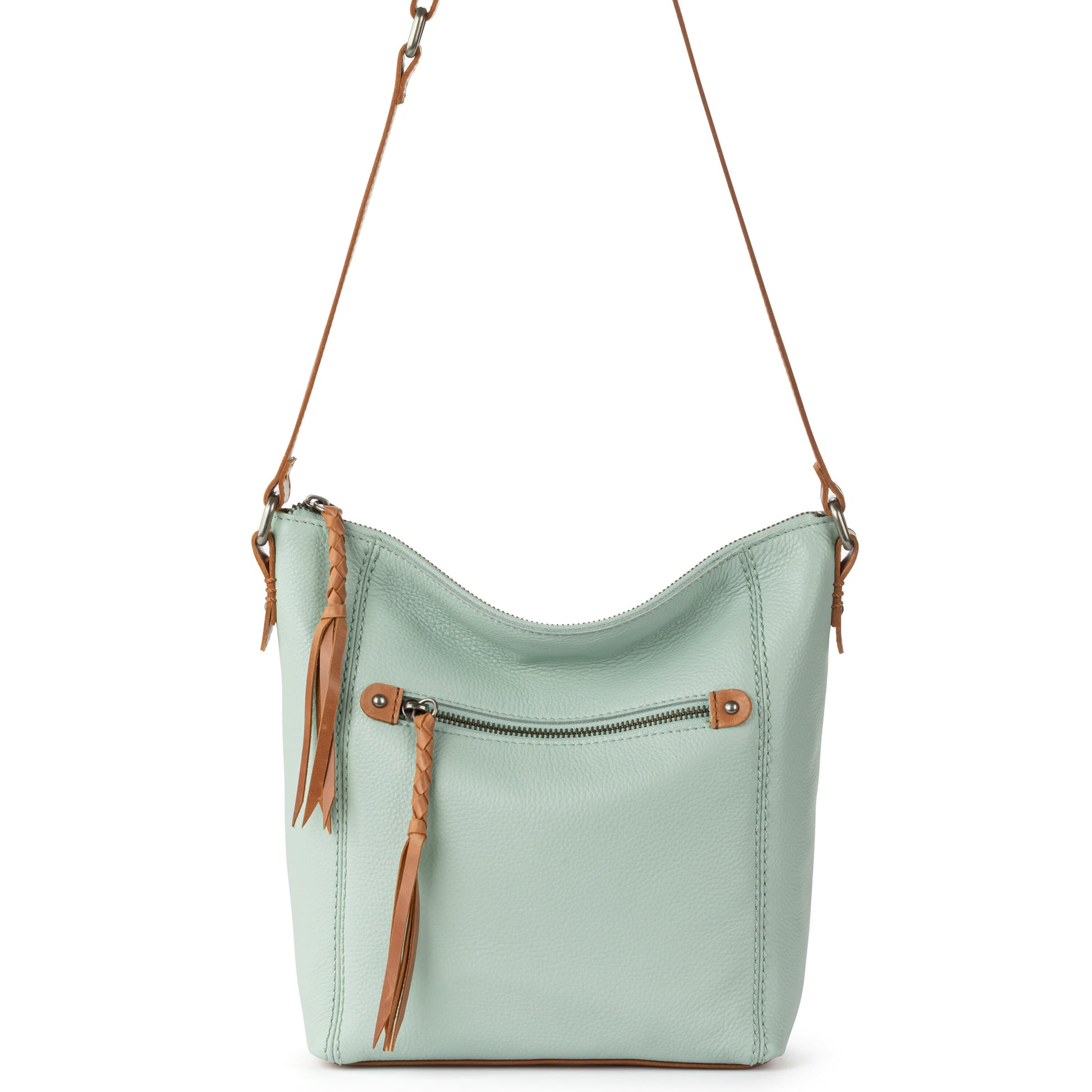 The Sak Ashland Crossbody Leather - |Aqua|