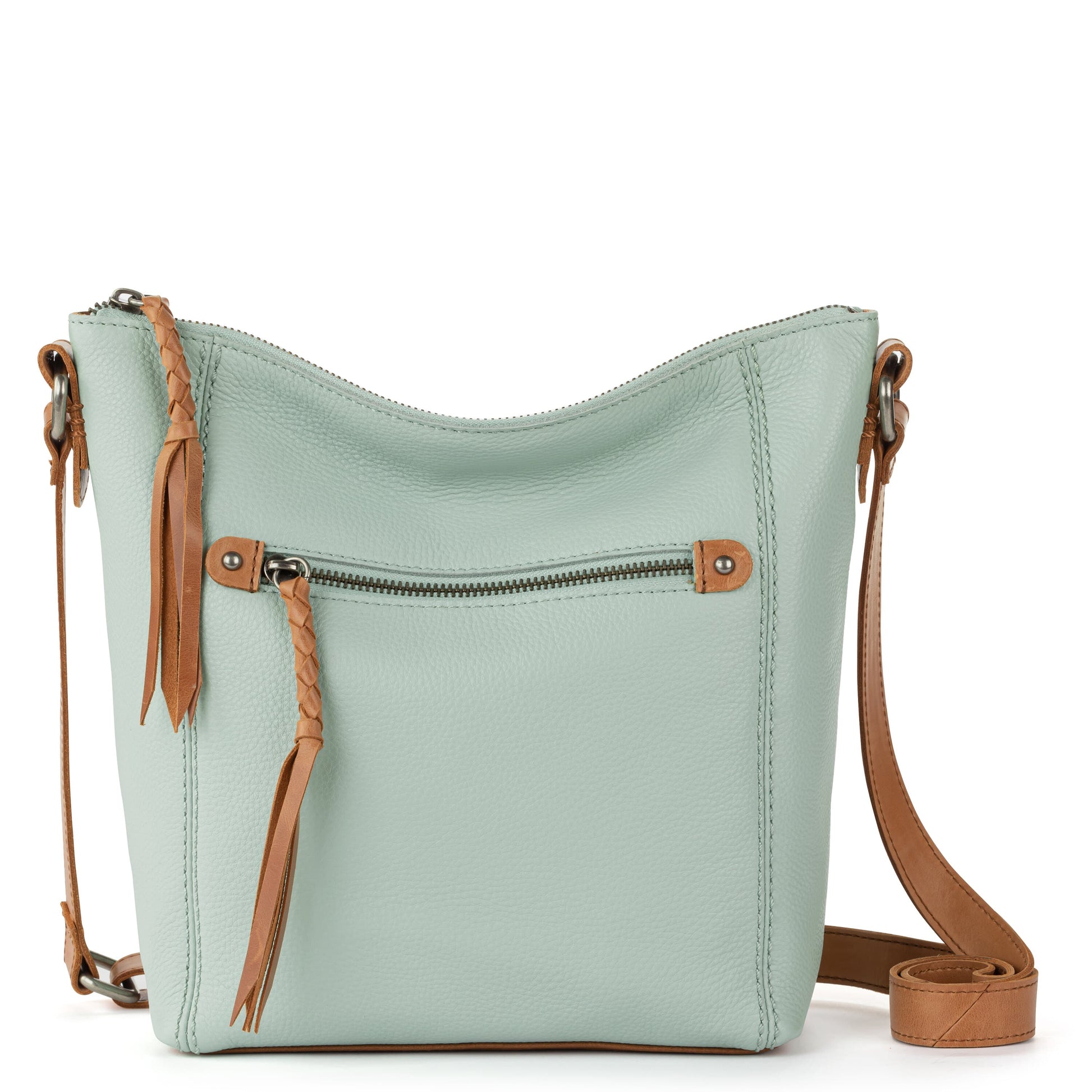 The Sak Ashland Crossbody Leather - |Aqua|