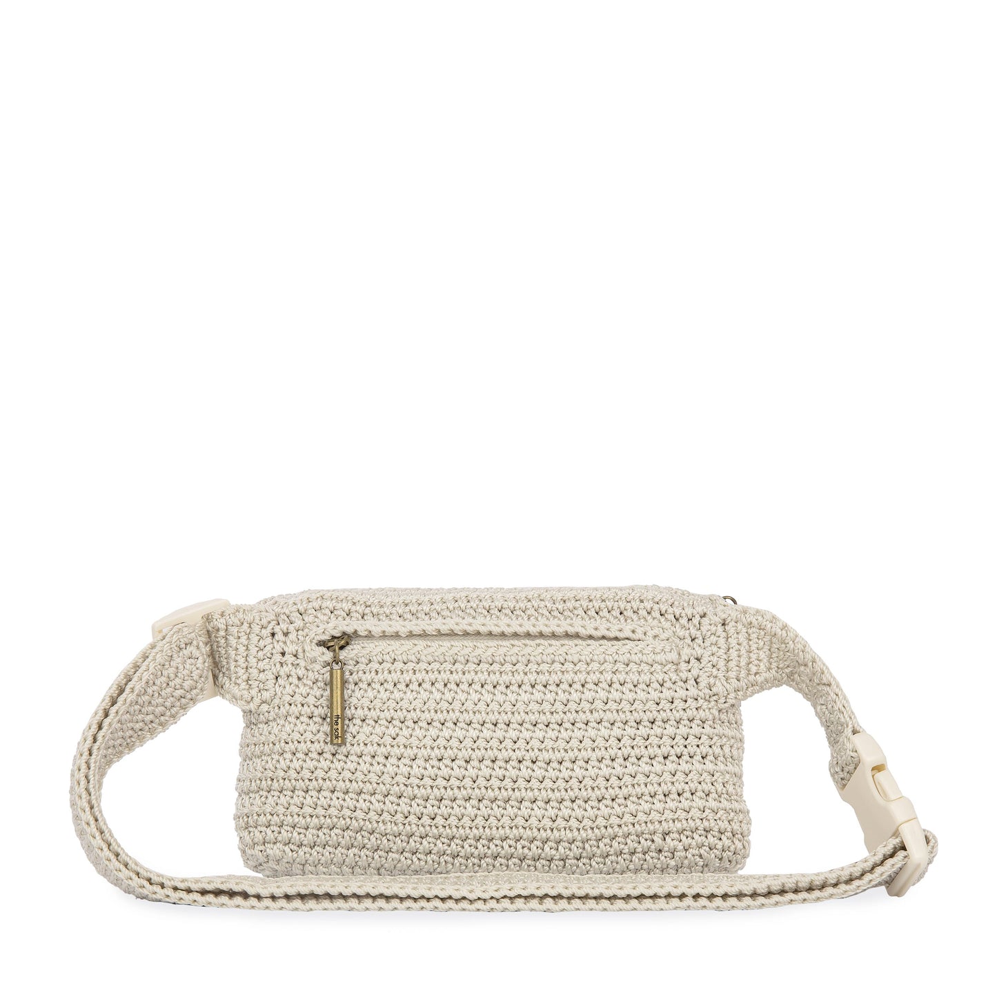 The Sak Caraway Small Belt Bag Crochet - |Natural Strawberries|