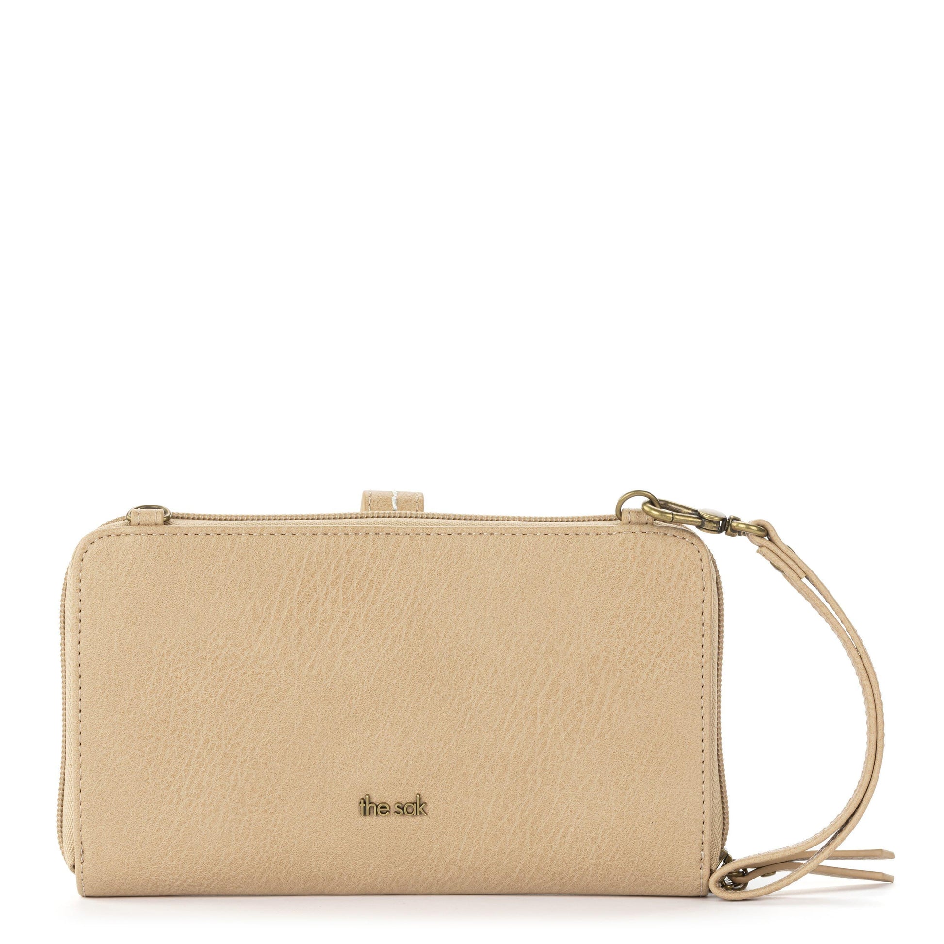 The Sak Iris Large Smartphone Crossbody Crochet - |Natural Strawberries|