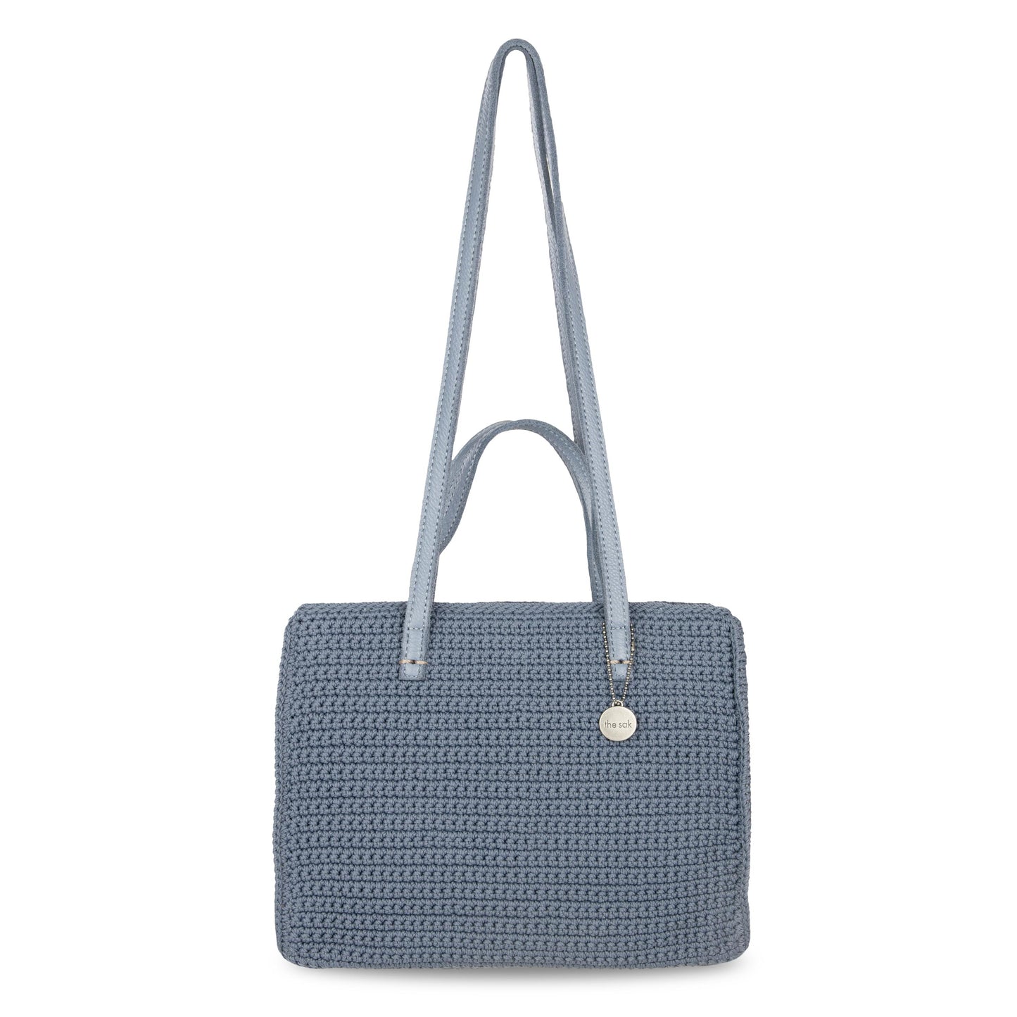 The Sak Sable Boxy Tote Crochet - |Maritime|
