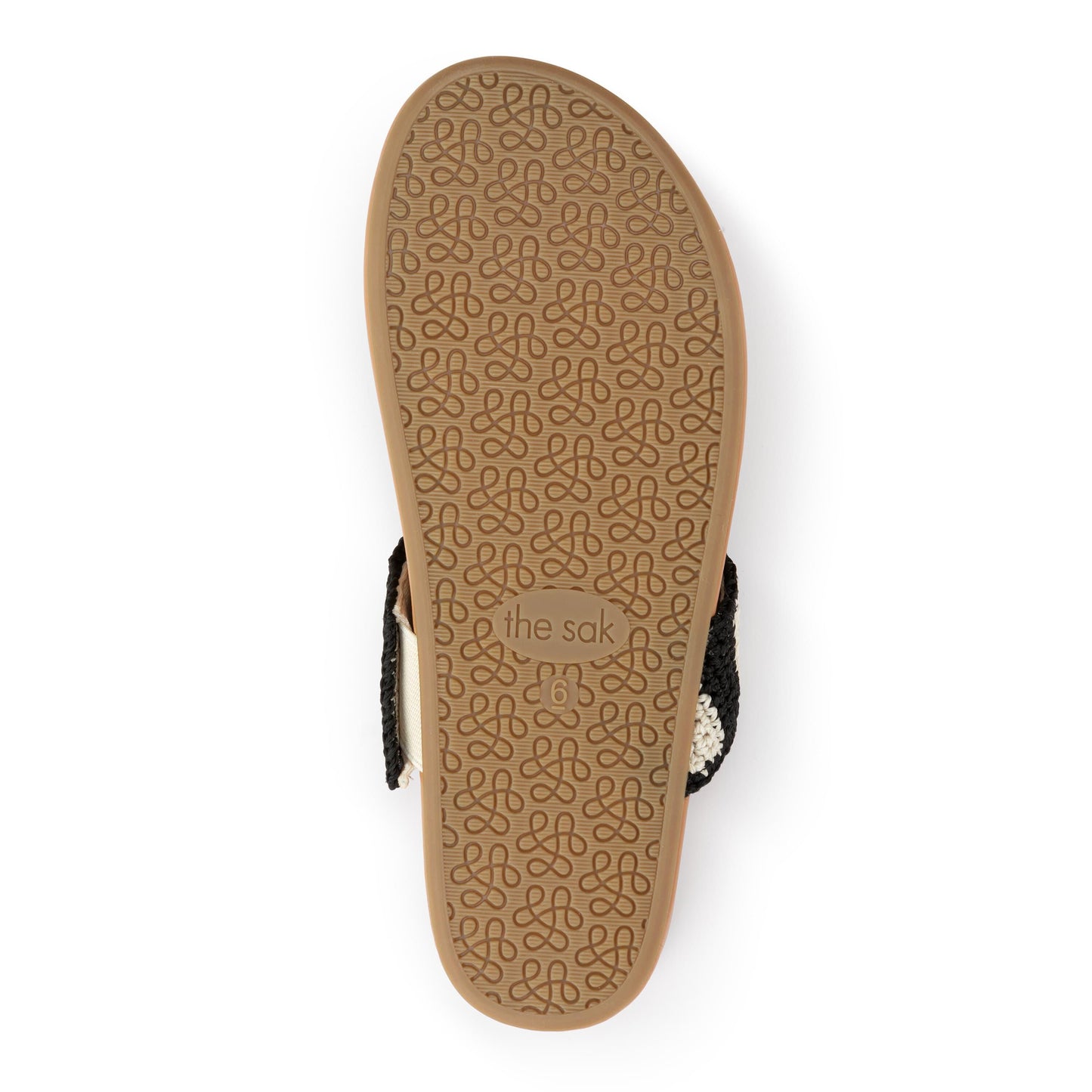 The Sak Everly Sandal Crochet - |Black Stripe|