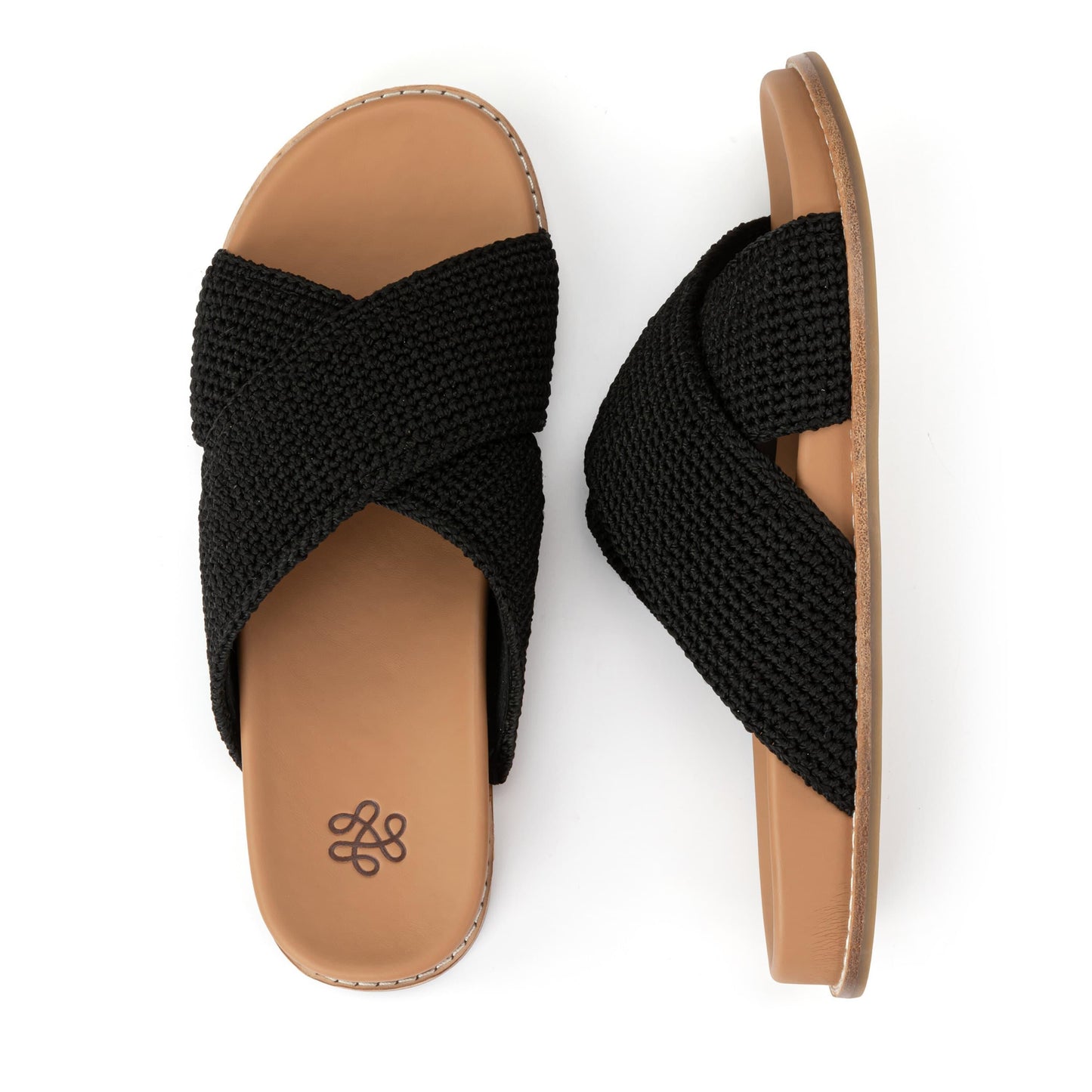 The Sak Penelope Sandal Crochet - |Black|