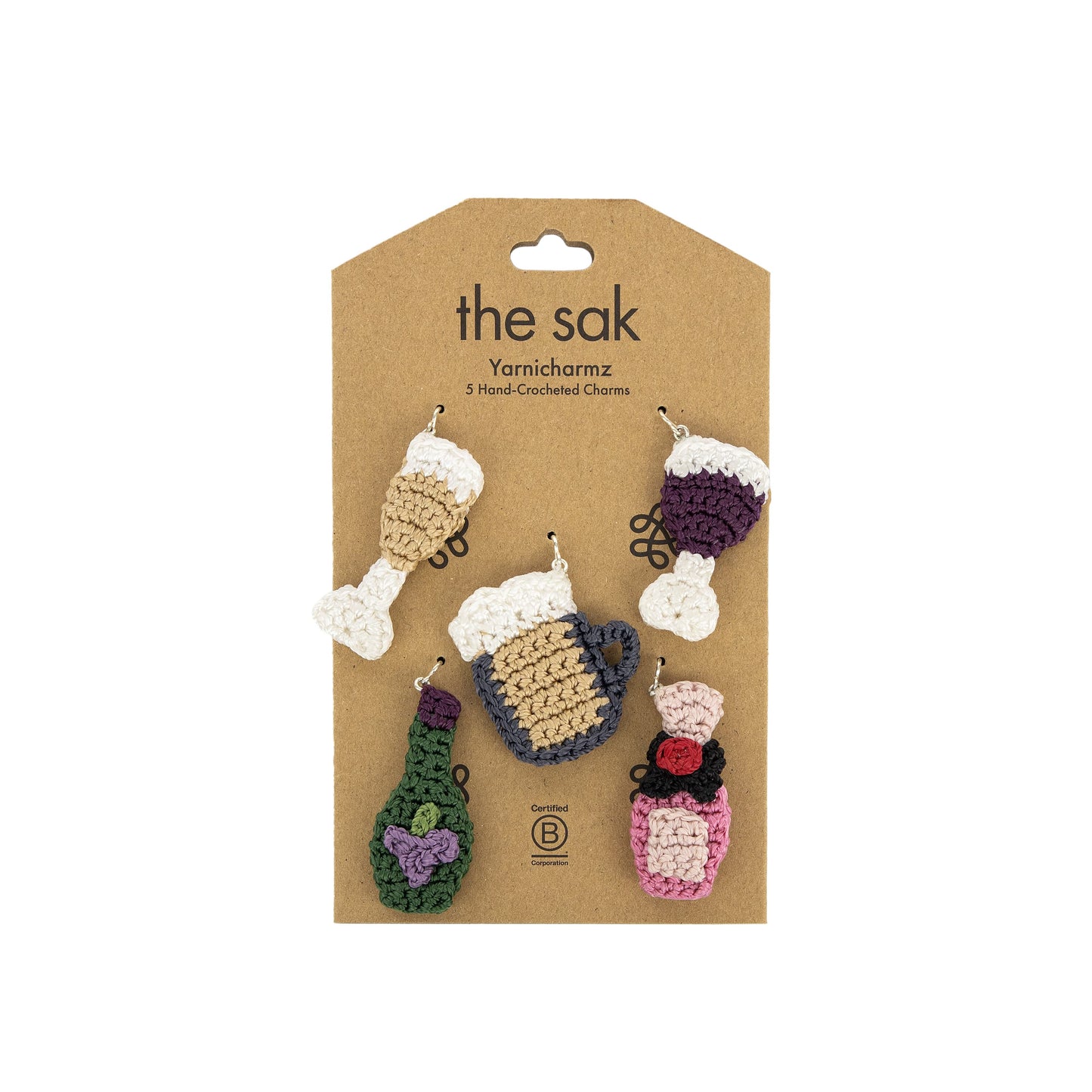 The Sak Yarnicharmz 5 Pack Crochet - |Cheers|