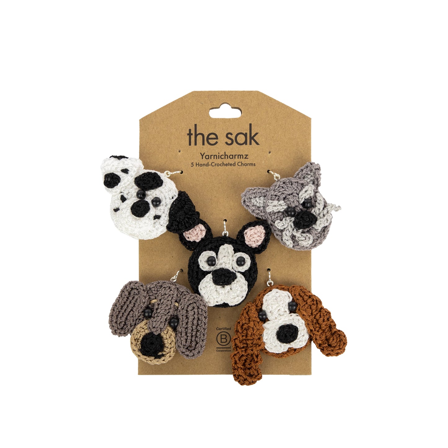 The Sak Yarnicharmz 5 Pack Crochet - |Dogs|
