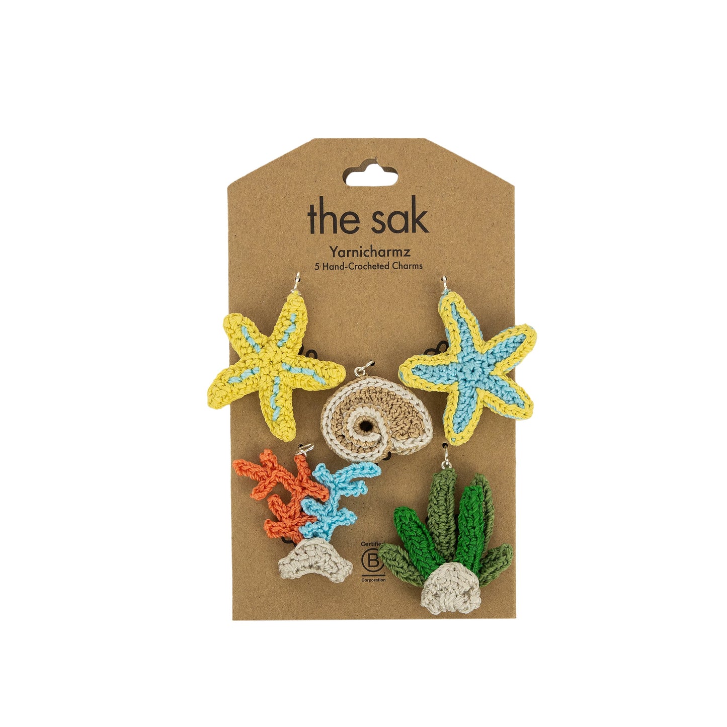 The Sak Yarnicharmz 5 Pack Crochet - |Starfish|