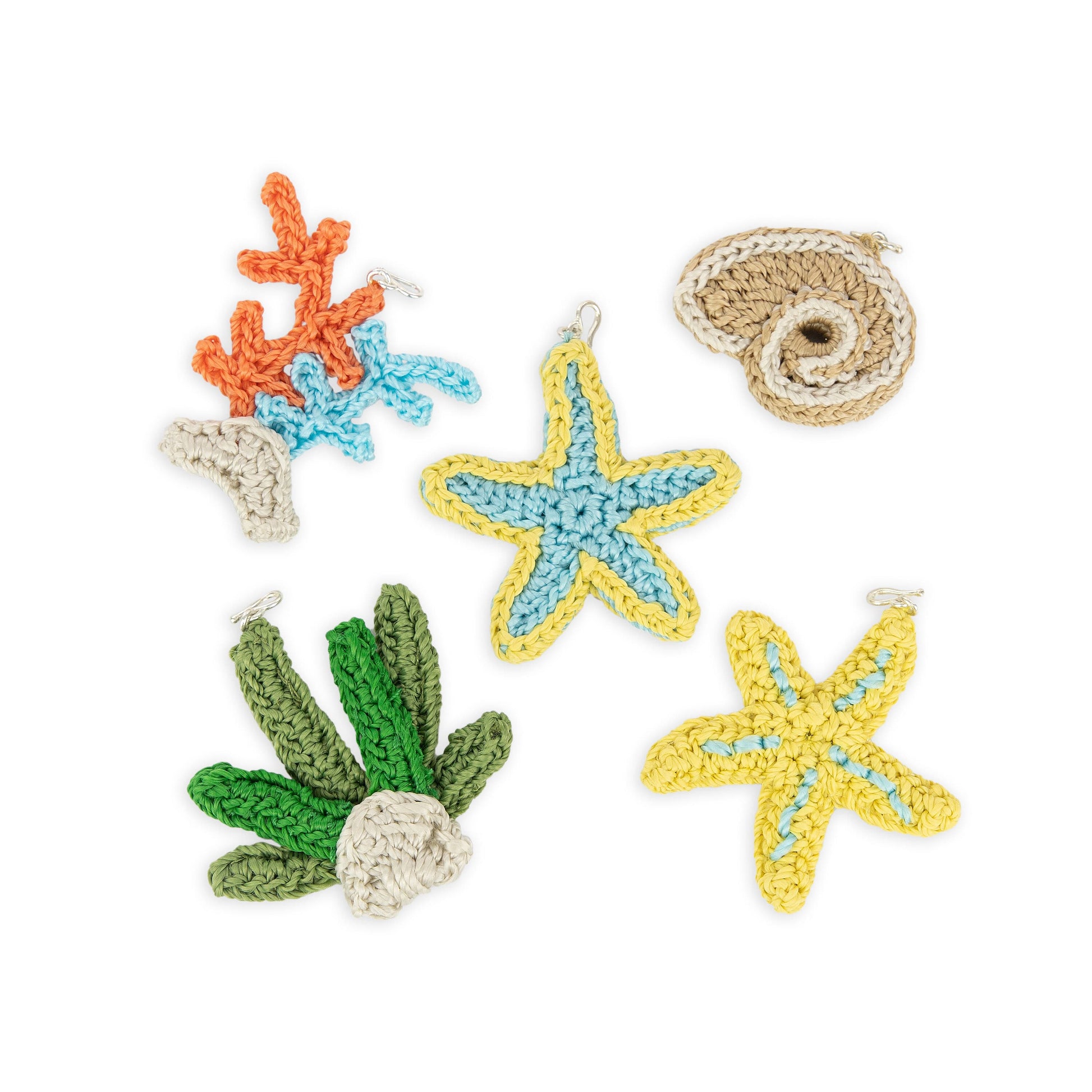 The Sak Yarnicharmz 5 Pack Crochet - |Starfish|