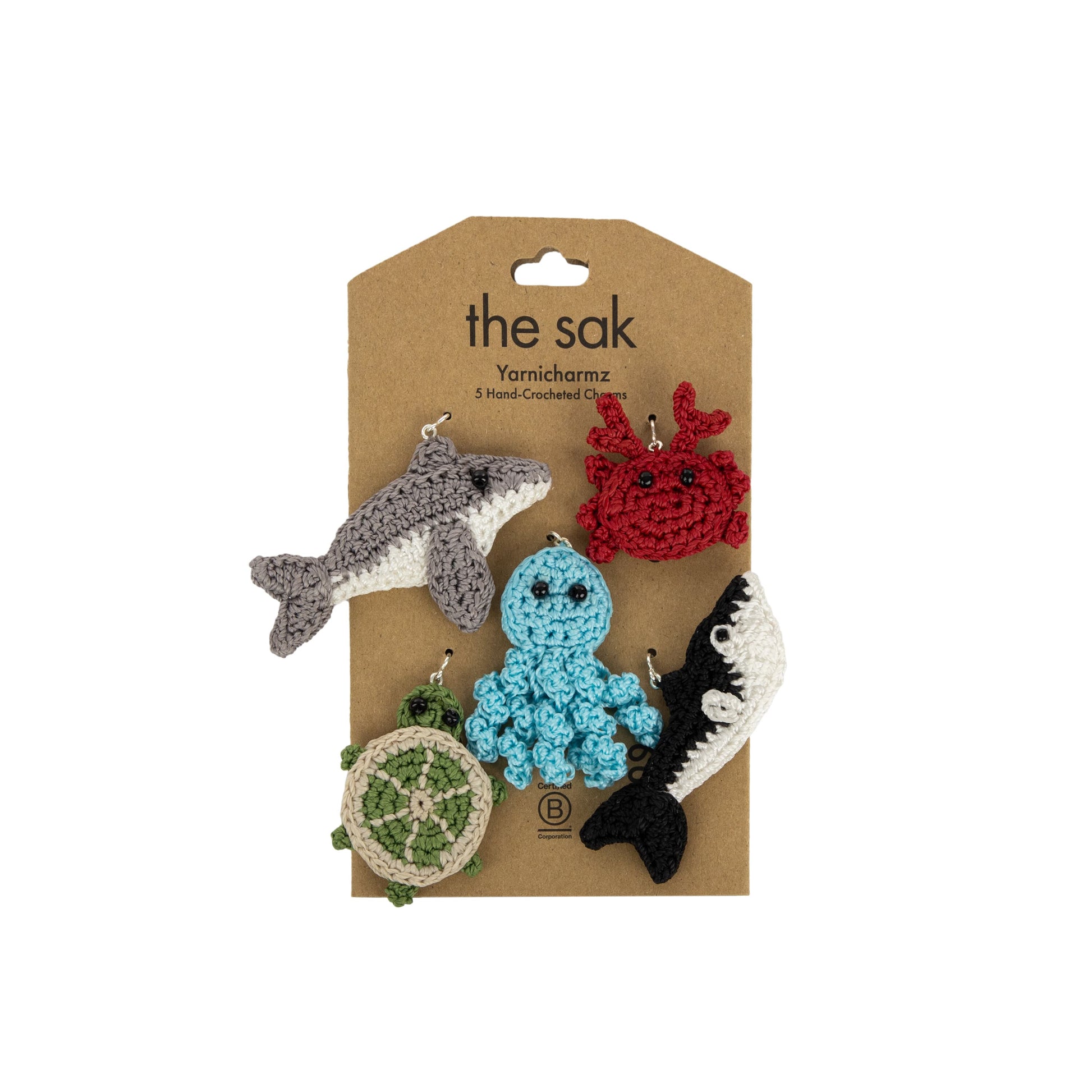The Sak Yarnicharmz 5 Pack Crochet - |Under The Sea|